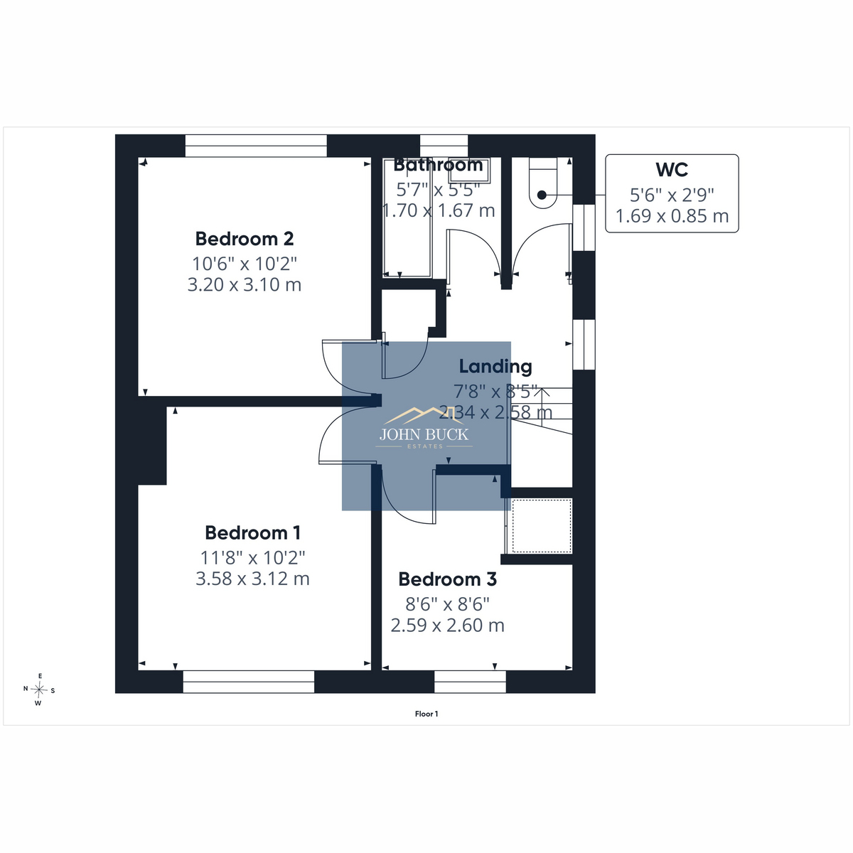 165, Coach Road Estate, Washington floorplan
