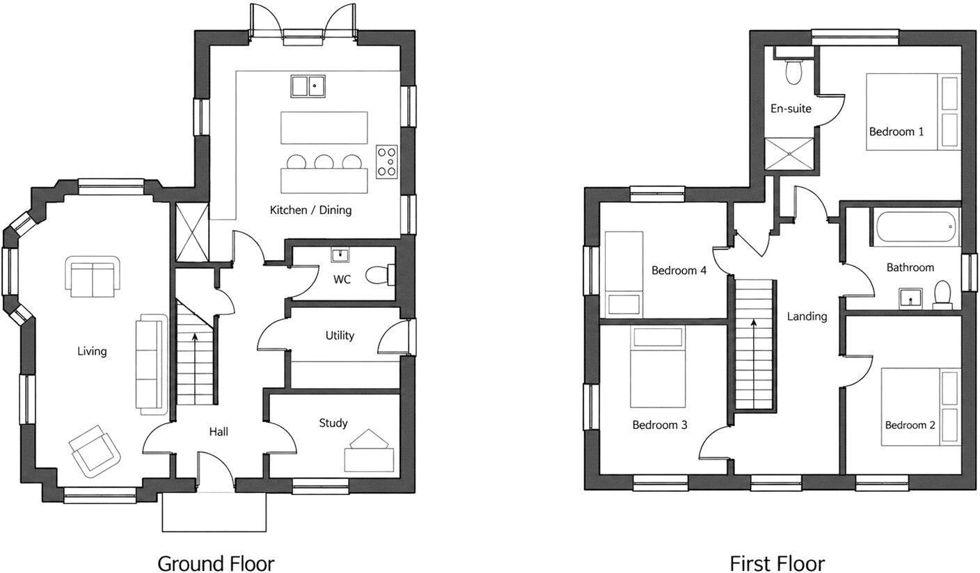 15, Keens Lane, Surrey floorplan