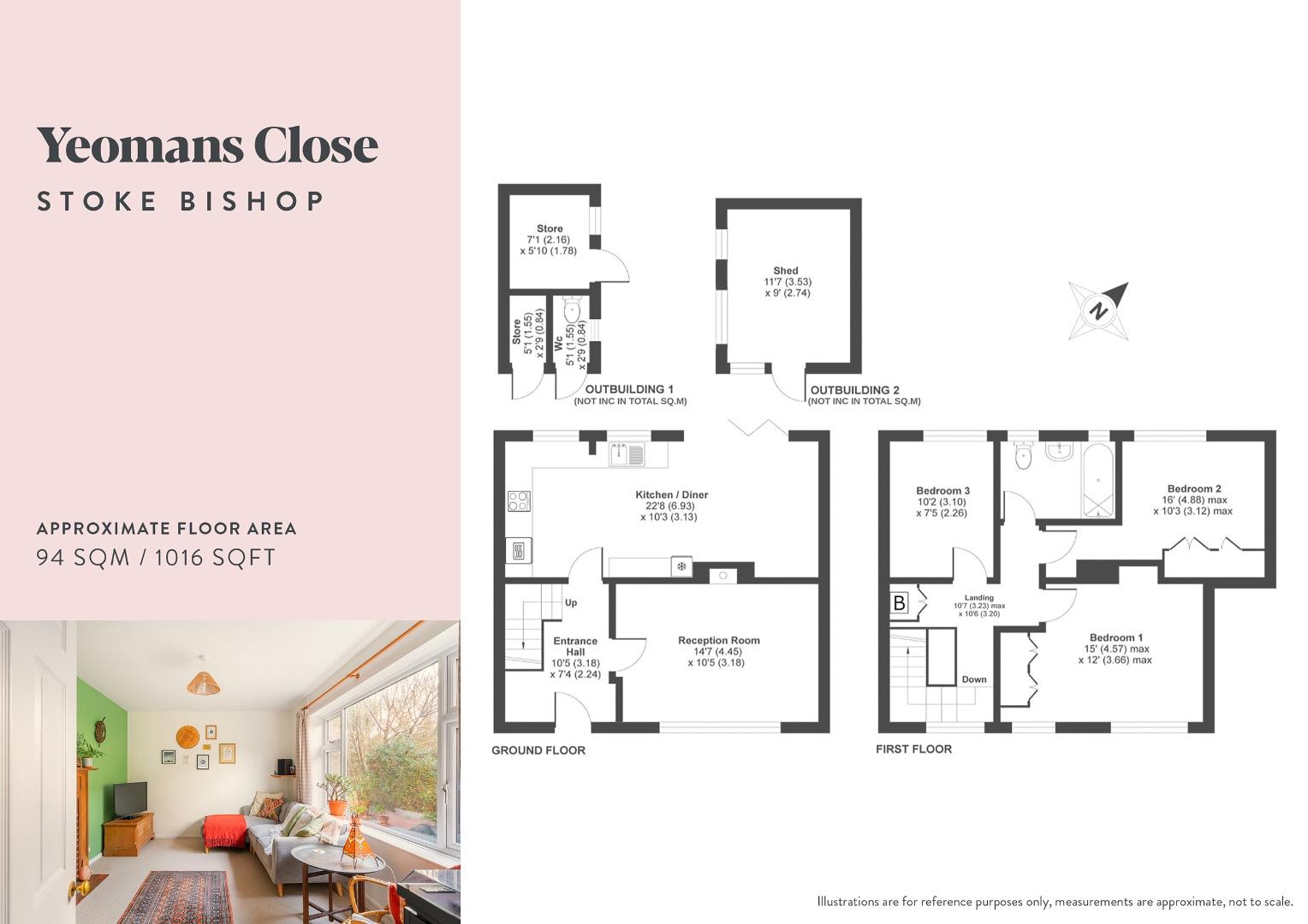4, Yeomans Close, Bristol floorplan
