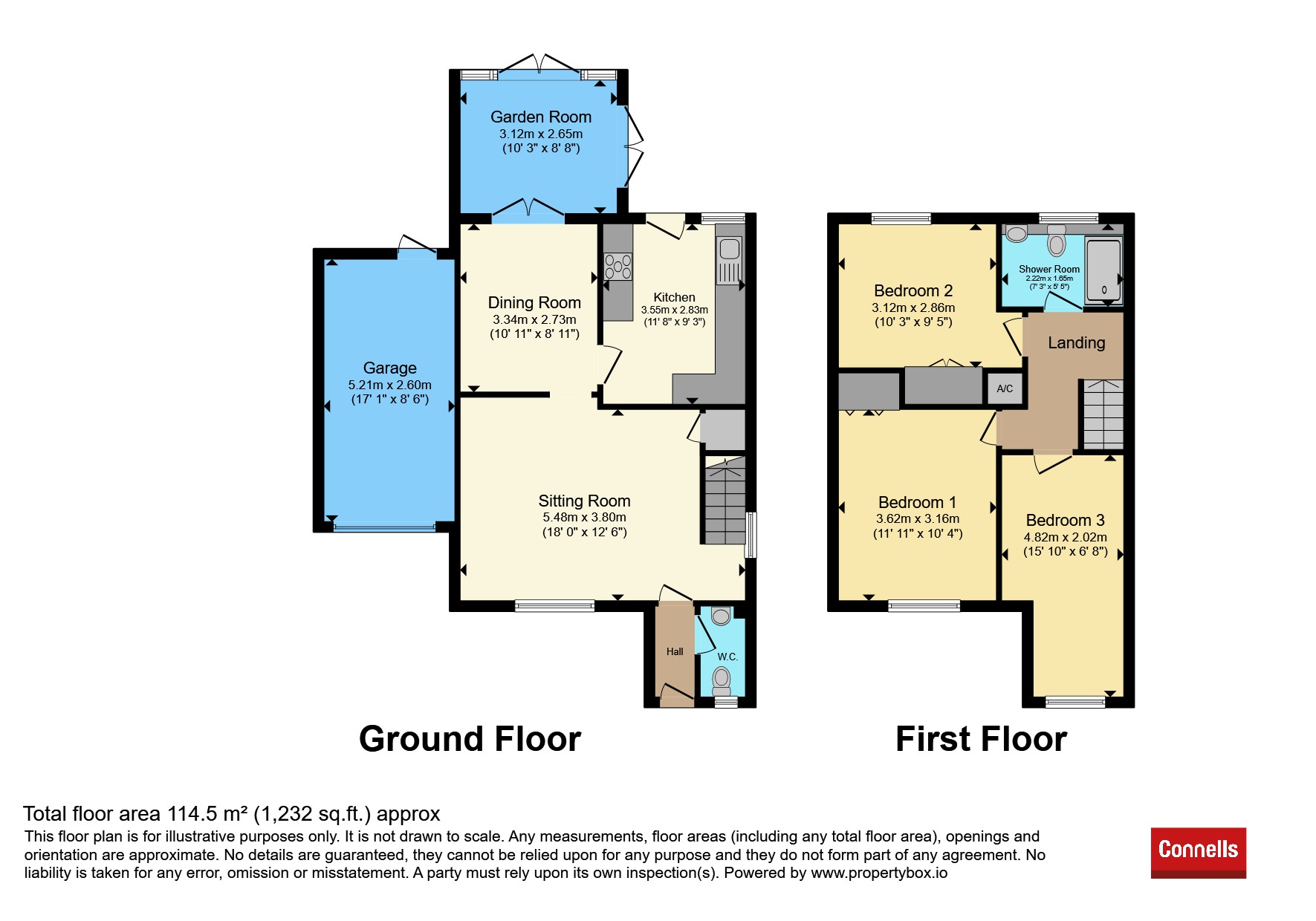 26, Foxcroft Drive, Carterton floorplan