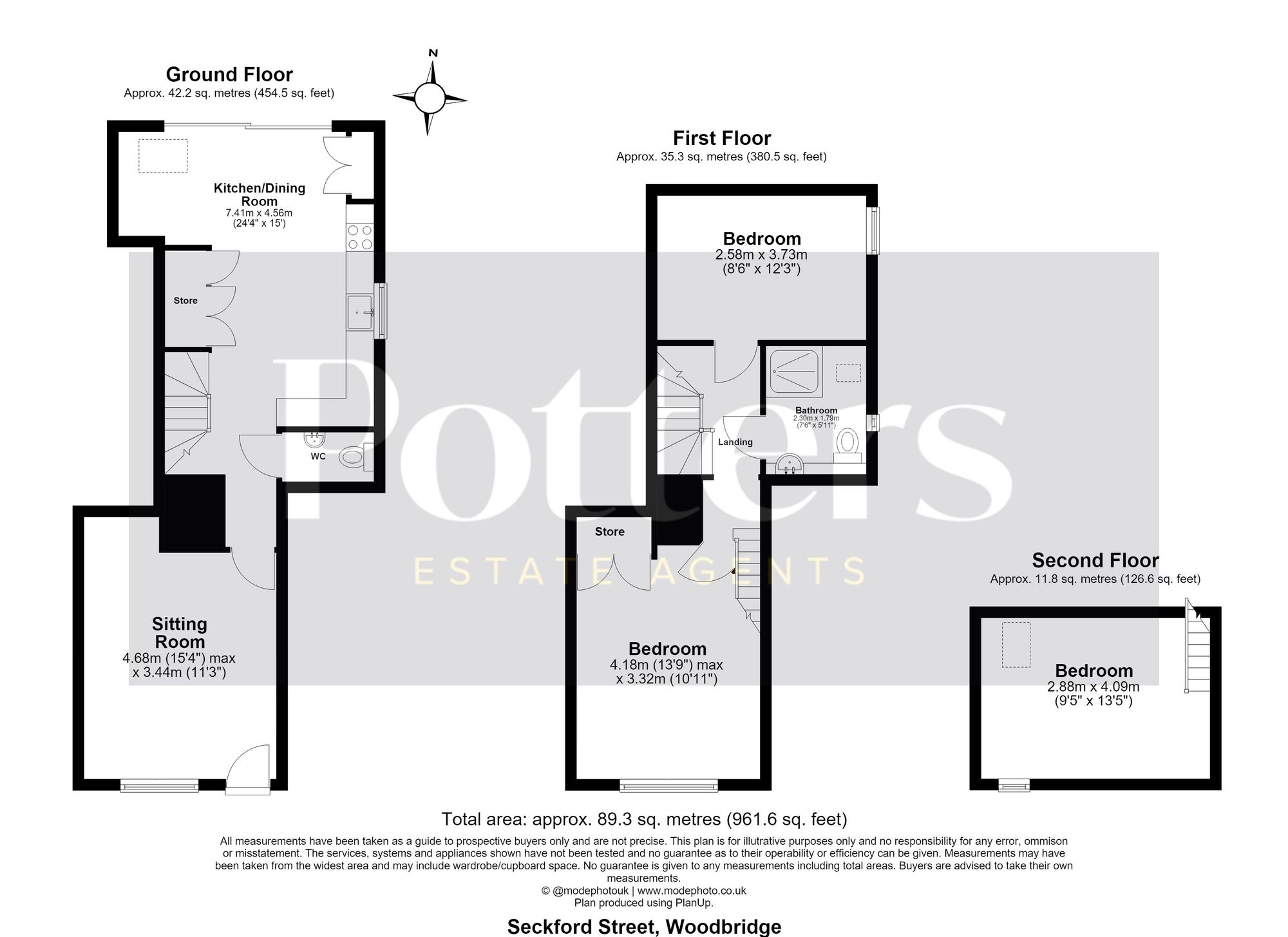 28 Seckford Street, Woodbridge floorplan