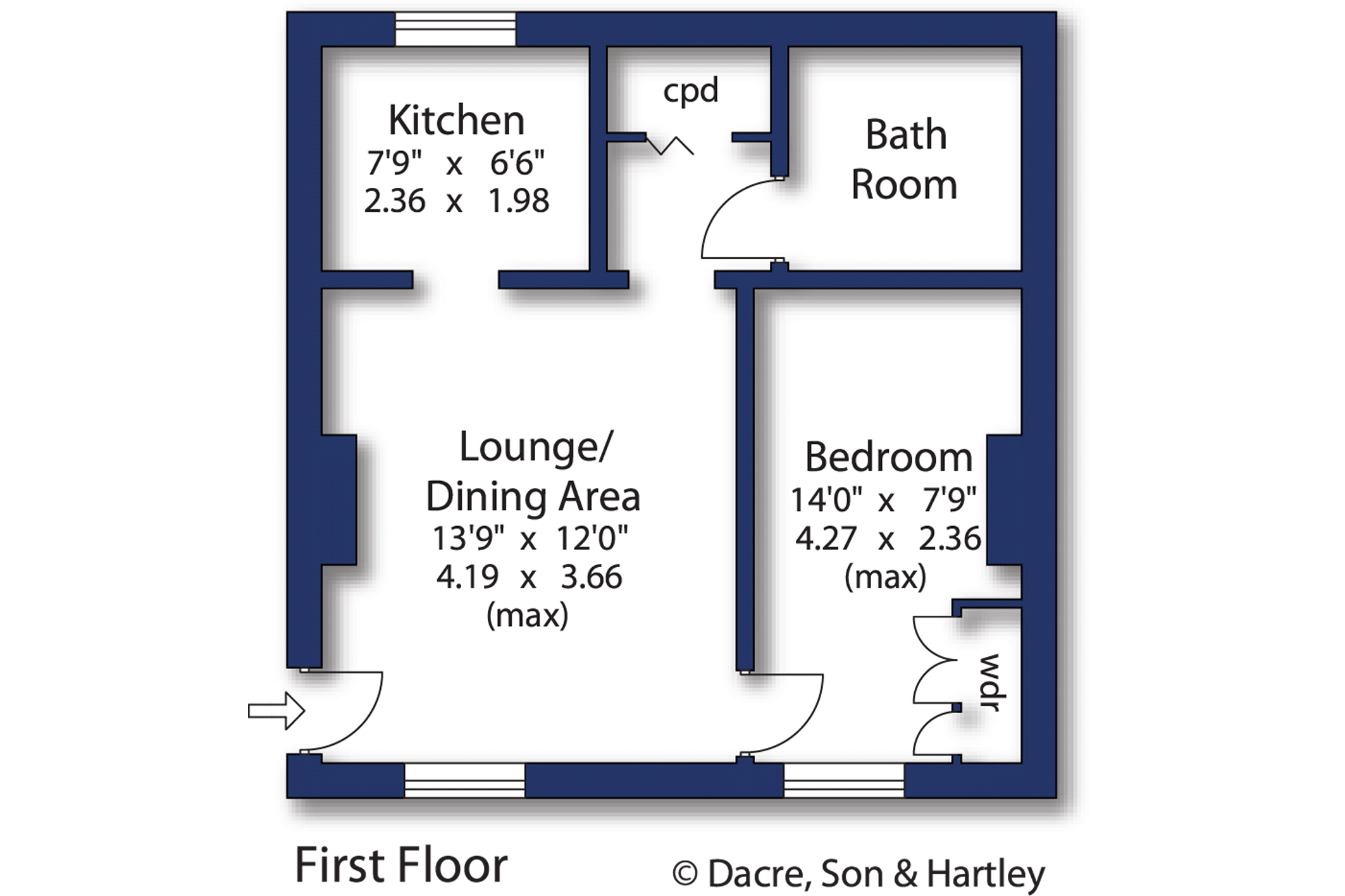 10 Stansfield Court,, Church Street, Knaresborough floorplan