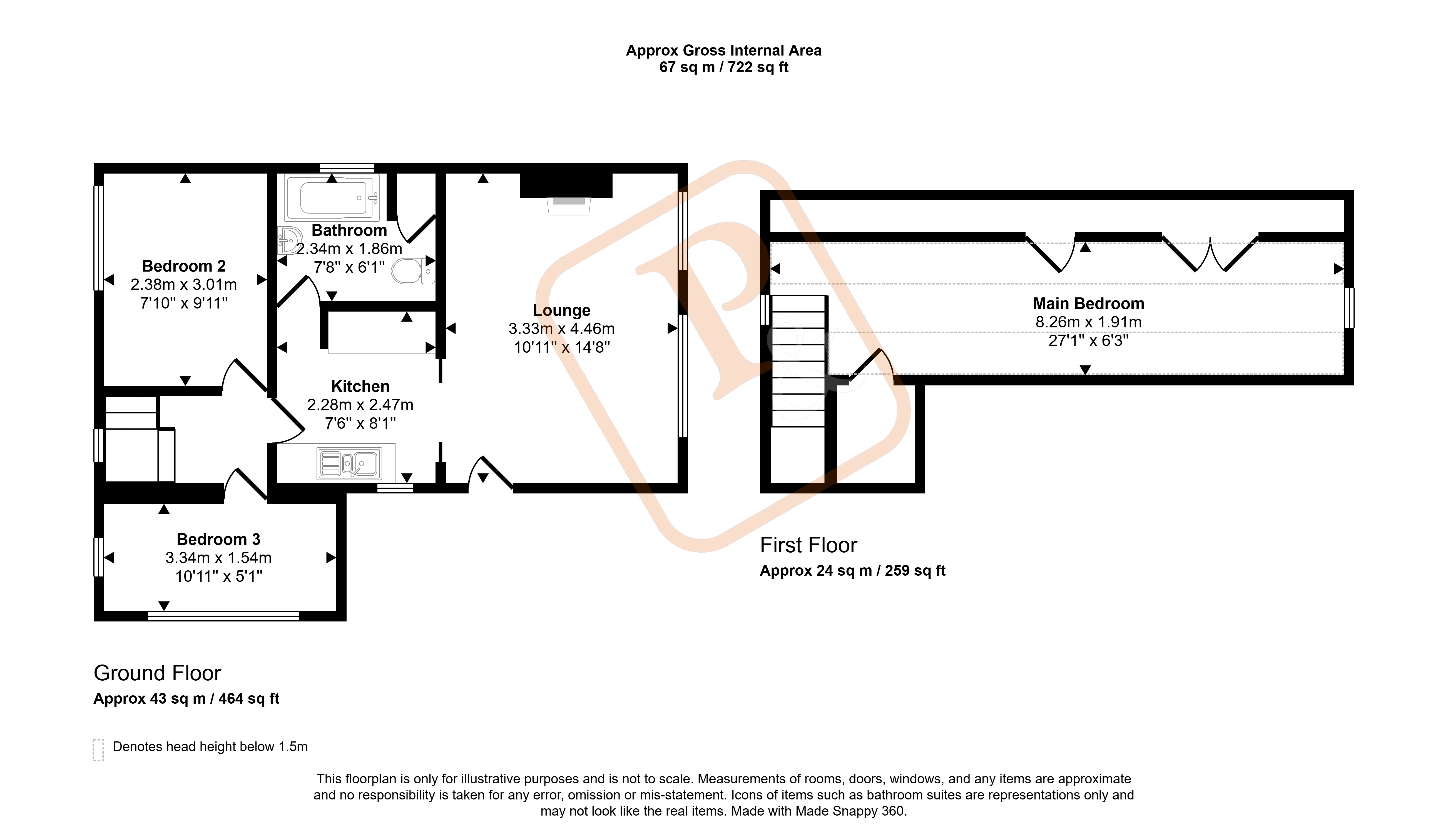 9, Standard Avenue, Clacton-on-Sea floorplan