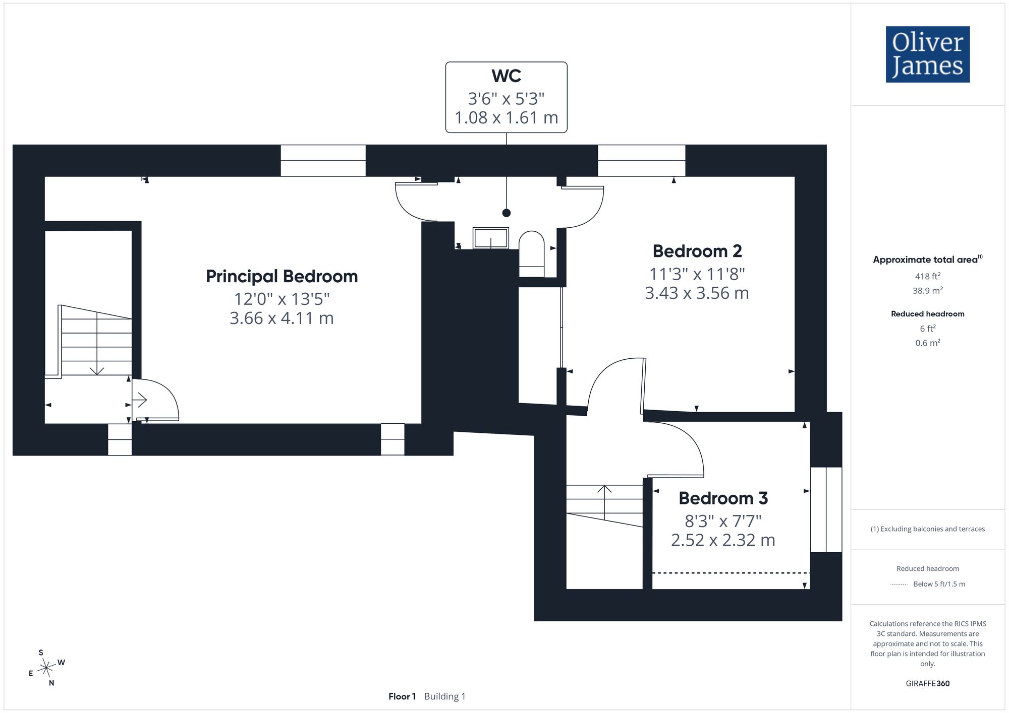 50 High Street, Huntingdon floorplan