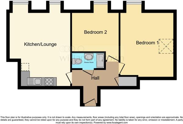 Flat 40 Aldwych House, 57, Bethel Street, Norwich floorplan