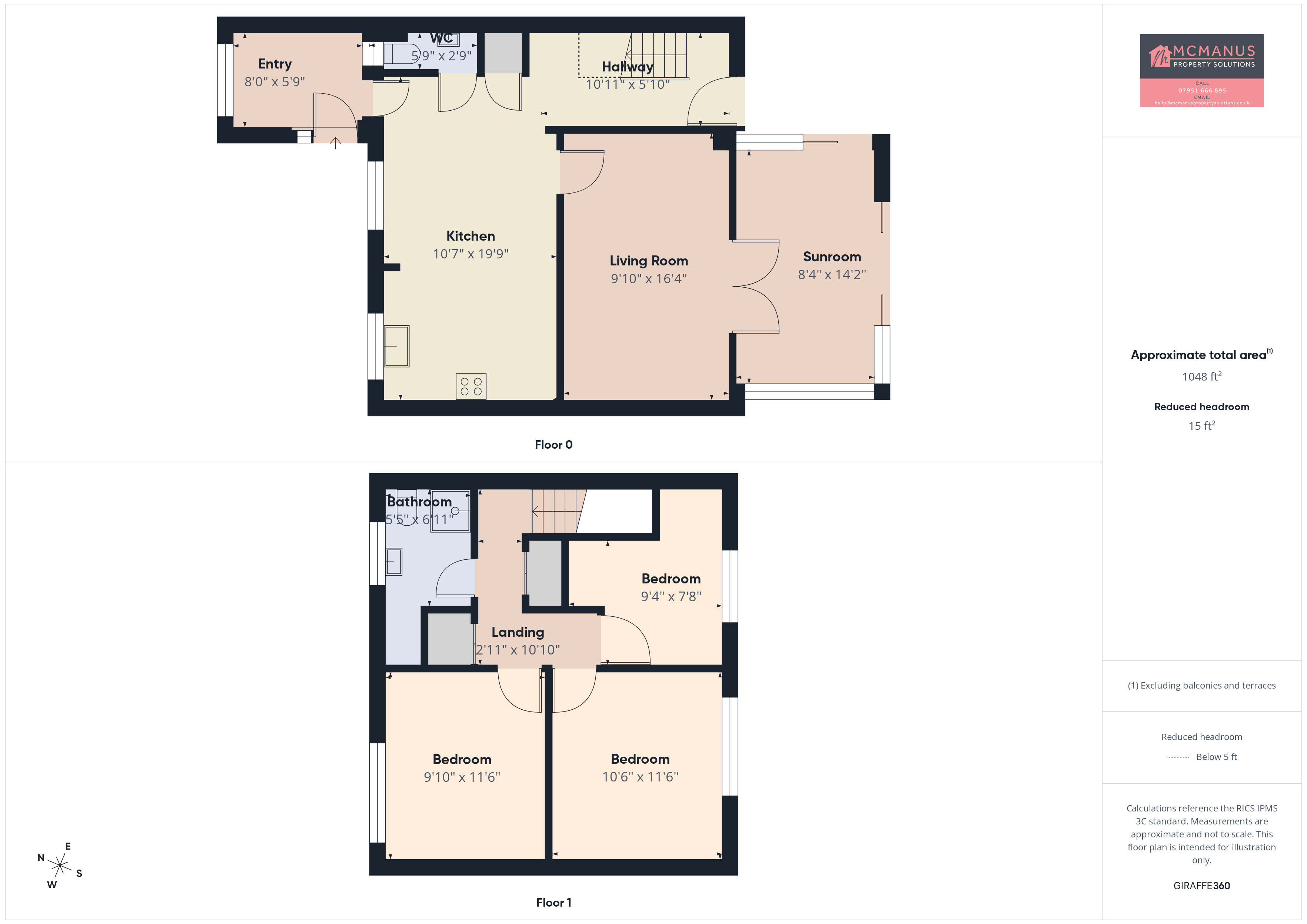 Brixham Close, Stevenage floorplan