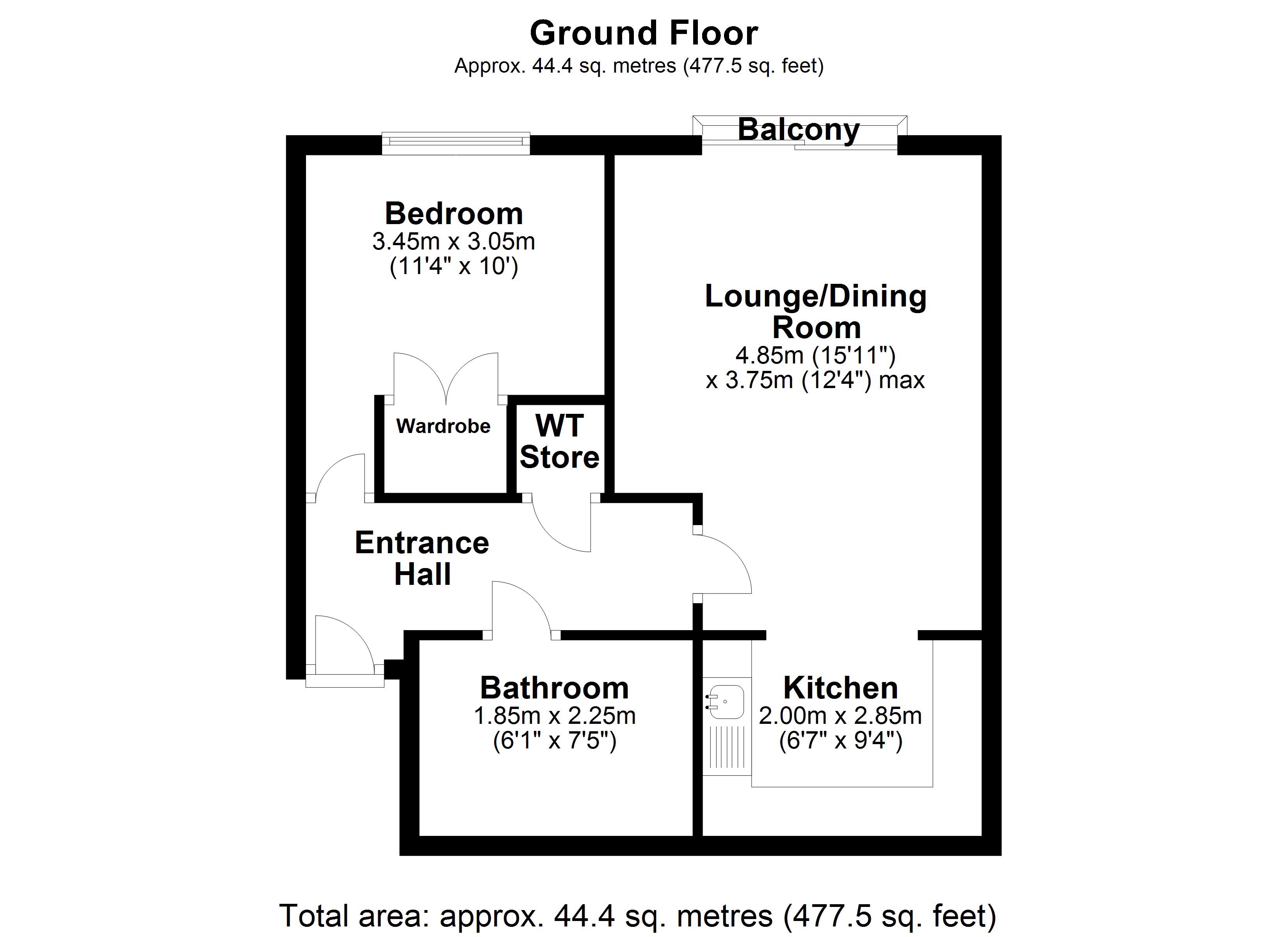 2 Bedrooms Flat for sale in Bouverie Court, Leeds LS9