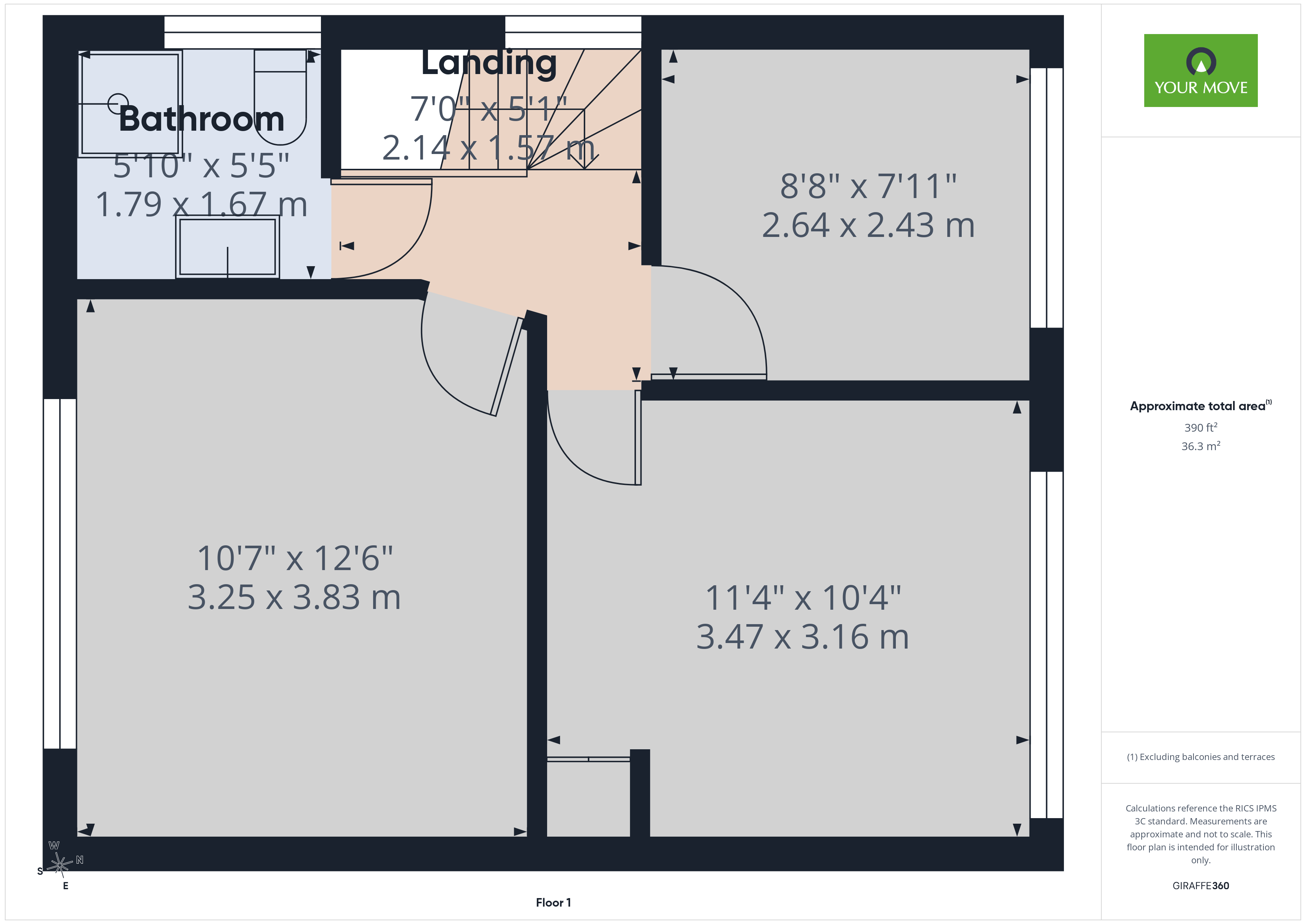 40, Ramsay Gardens, Romford floorplan