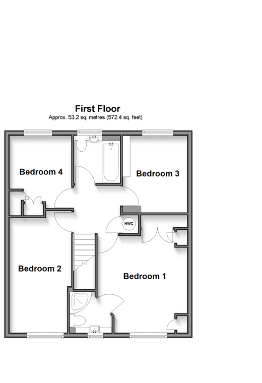 Willow Road Larkfield, Aylesford floorplan