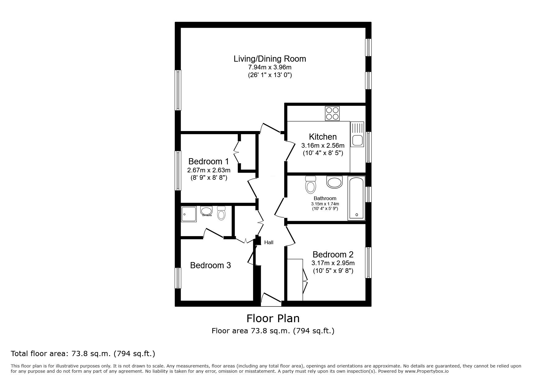 24, Longworth Avenue, Cambridge floorplan