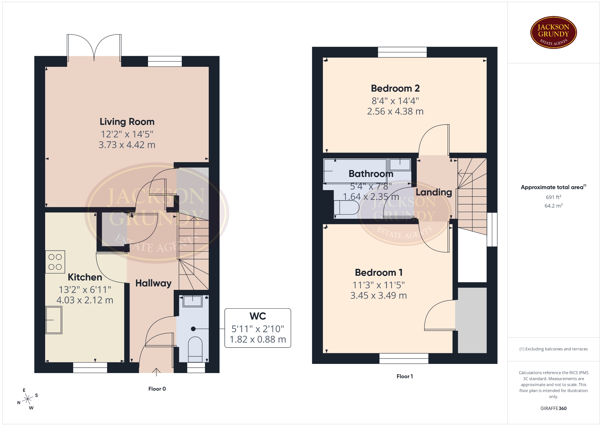 6, Nursery Close, Northampton floorplan