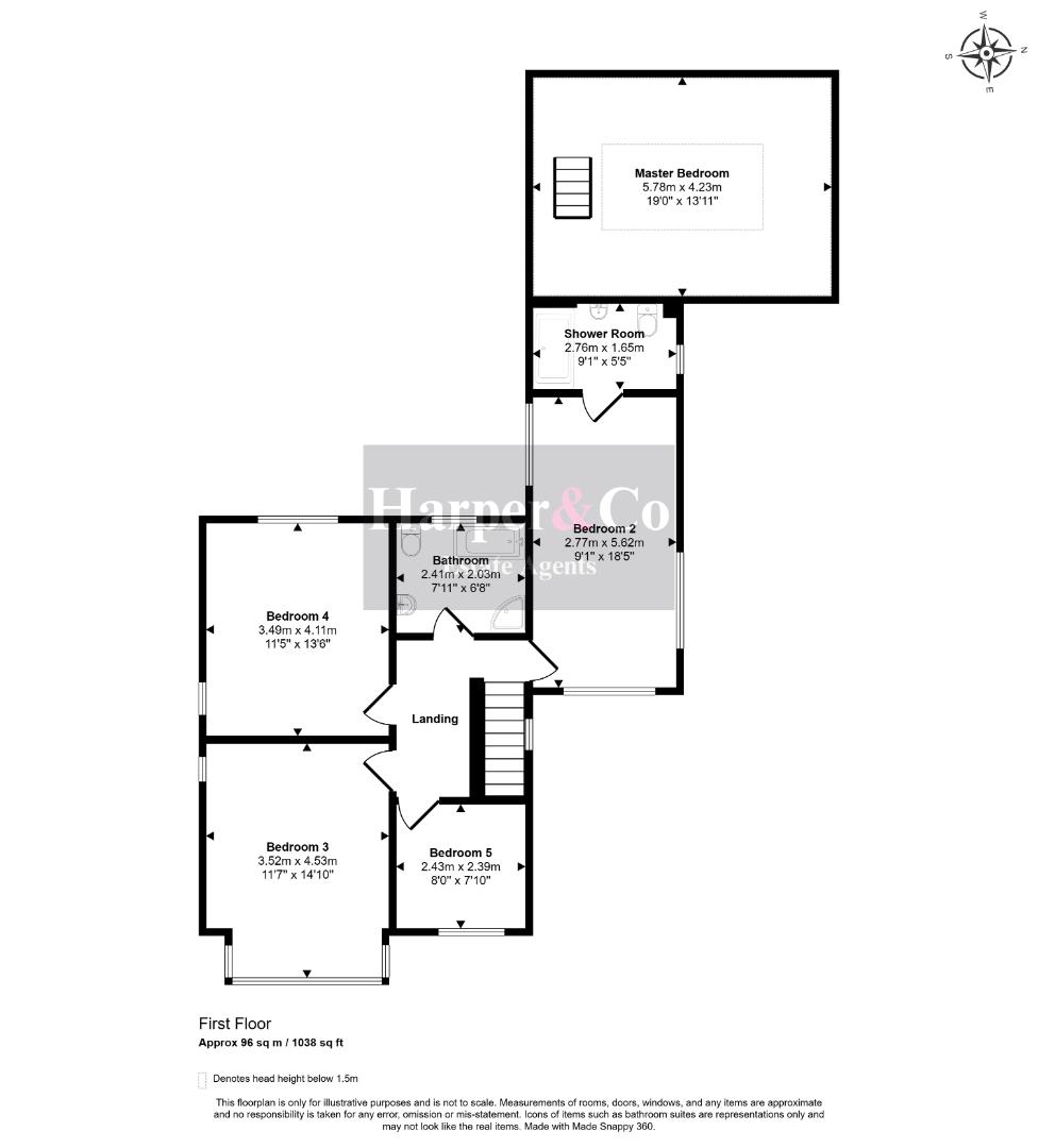 2, Greens Lane, Stockton-On-Tees floorplan