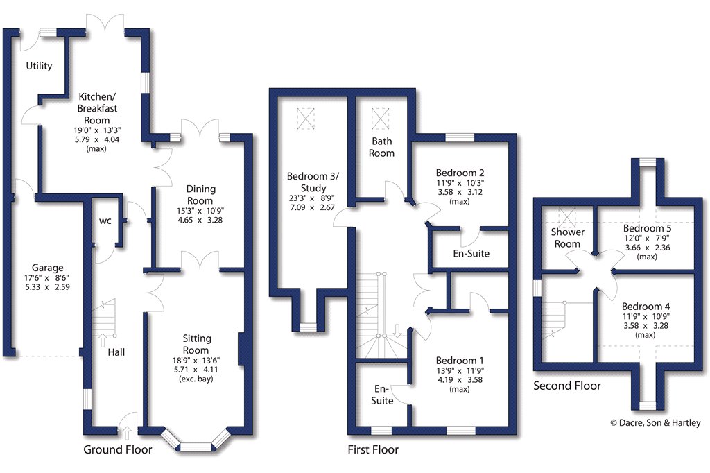 10, Beckside, Leeds floorplan