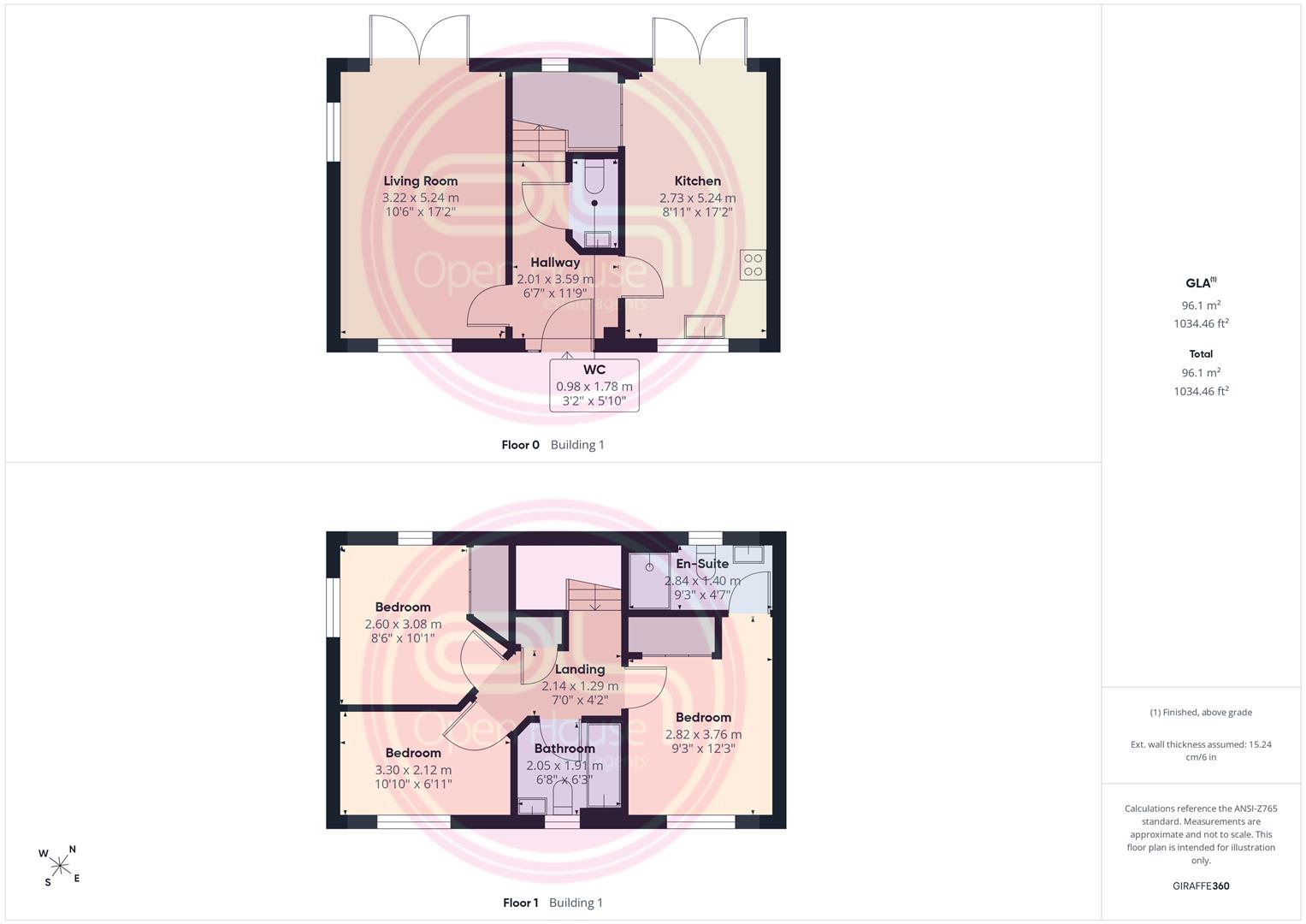 46, Hewer Drive, Swadlincote floorplan