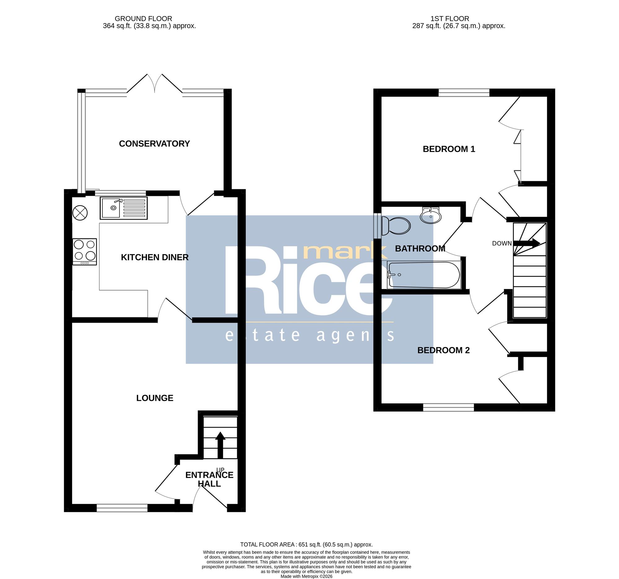 1, Norwich Close, Sleaford floorplan