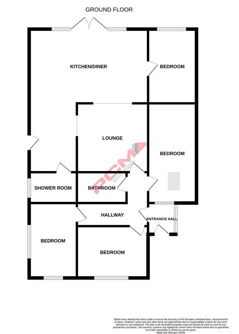 Vale View, 101, Rye Road, Hastings floorplan