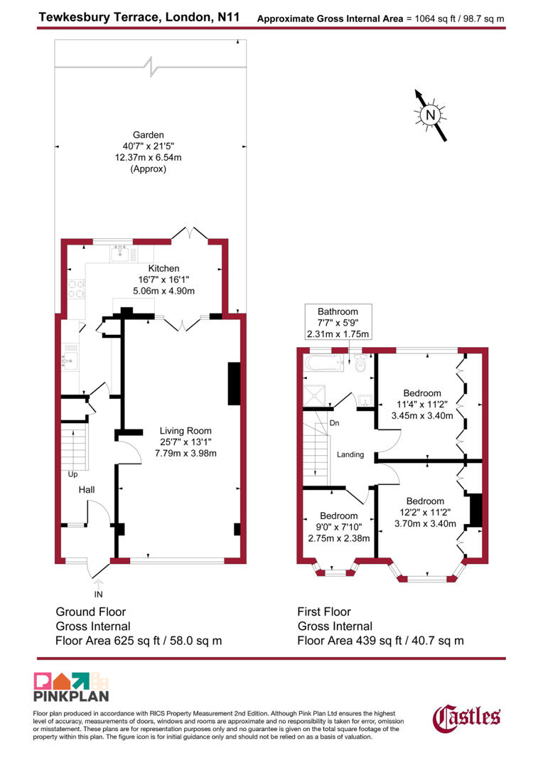 79, Tewkesbury Terrace, London floorplan