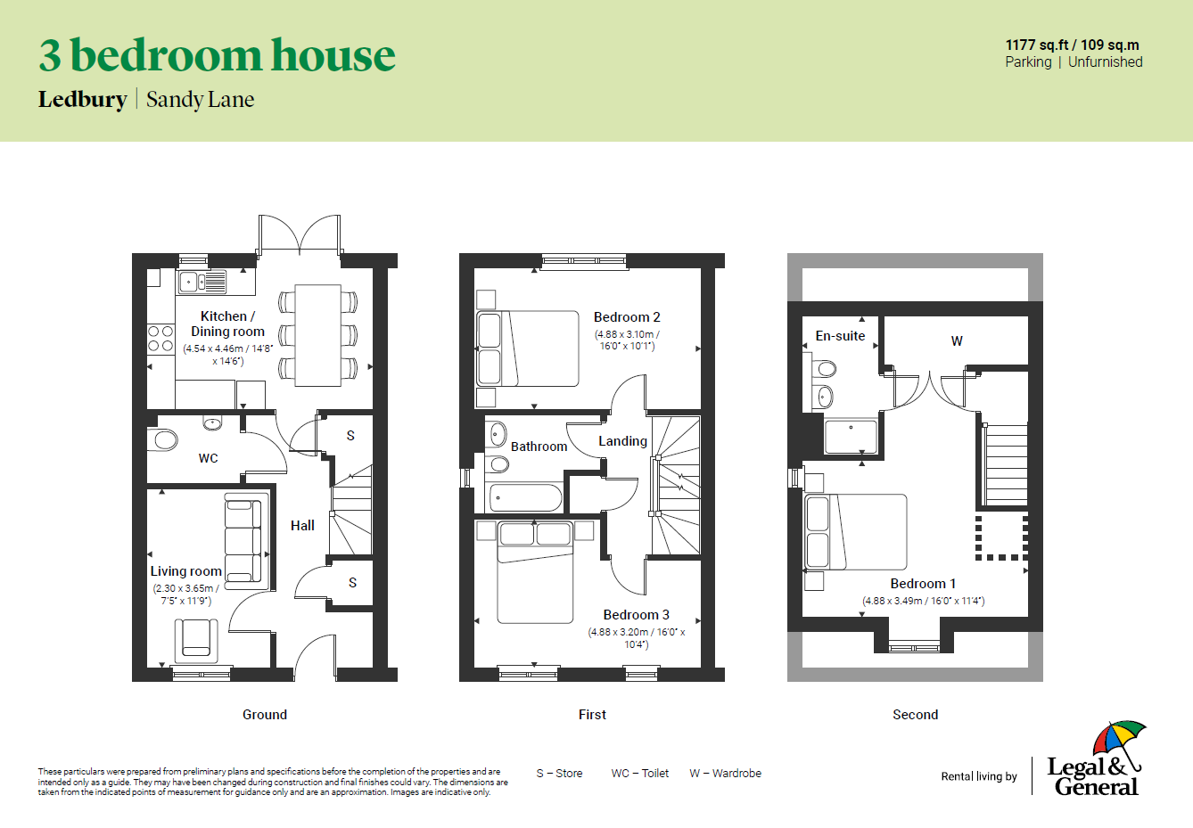22, Brome Close, Northampton floorplan