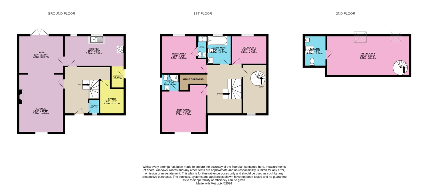 2, Bulrush Close, Braintree floorplan
