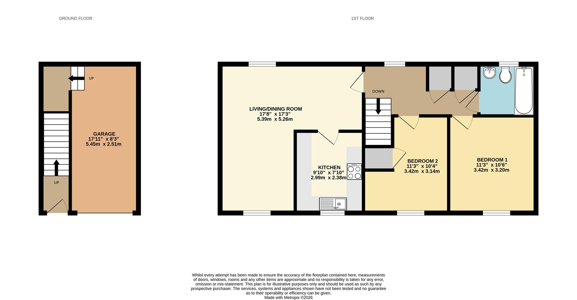 60, Russell Walk, Exeter floorplan