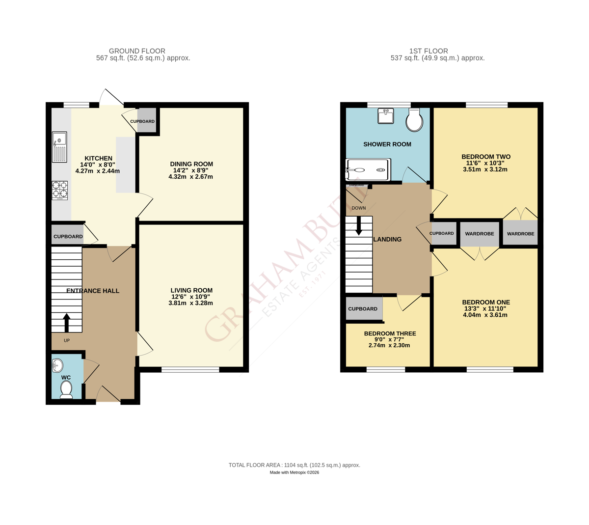 30, White Acre, Littlehampton floorplan