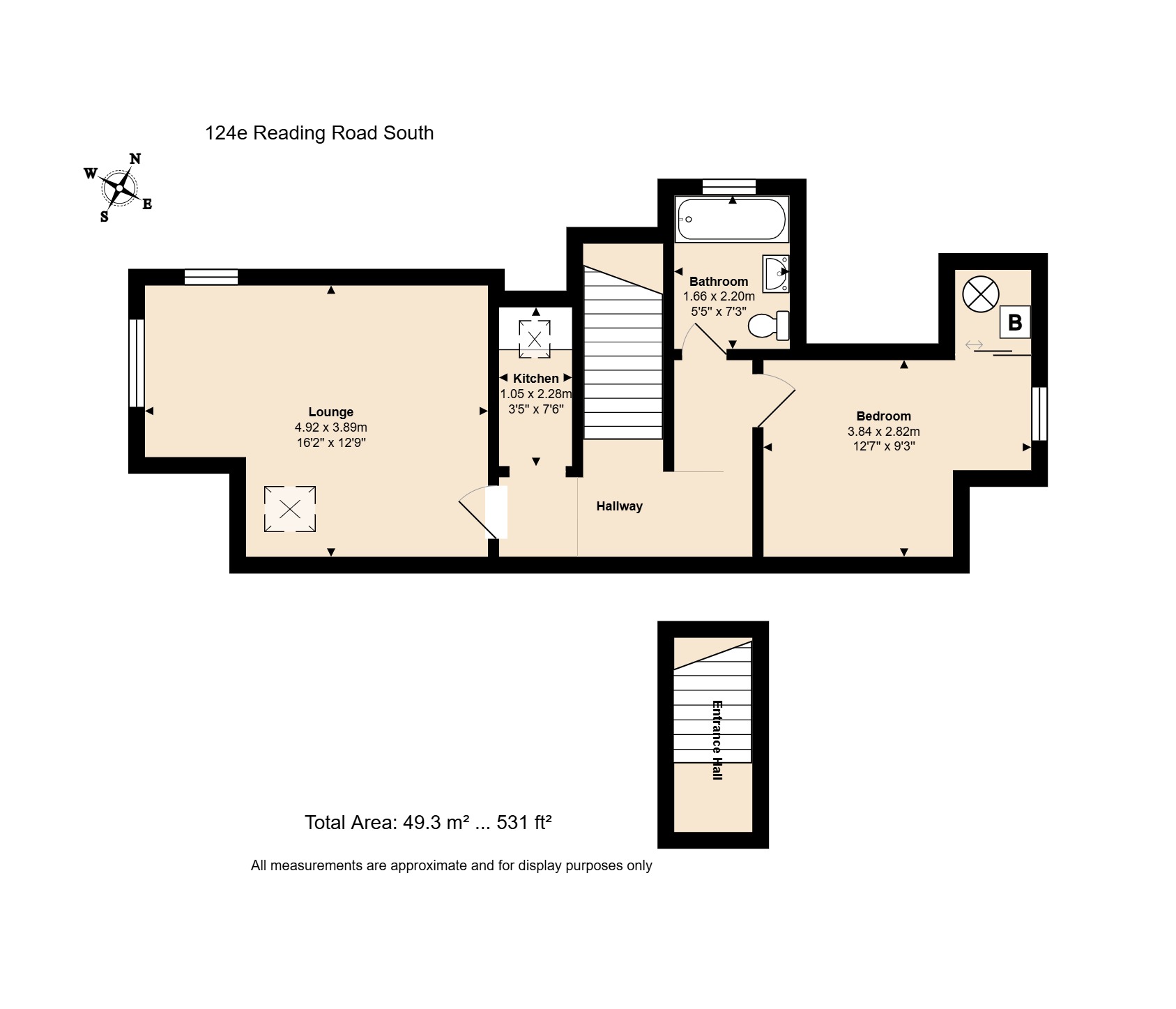 124E,, Reading Road South, Hampshire floorplan
