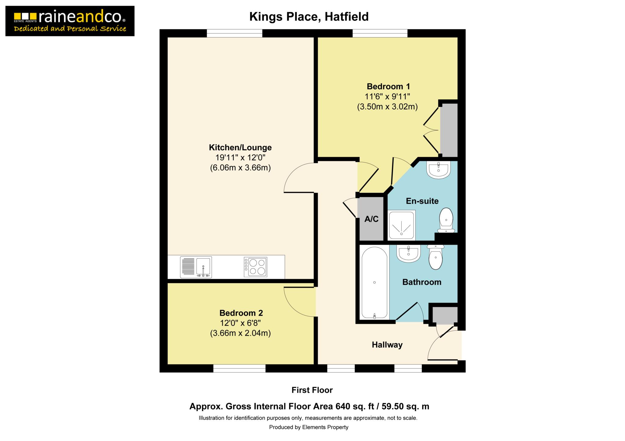 12, Kings Place, Hatfield floorplan