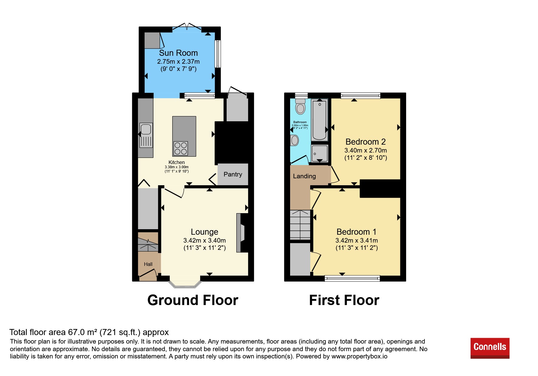 Cowes Road, Grantham floorplan