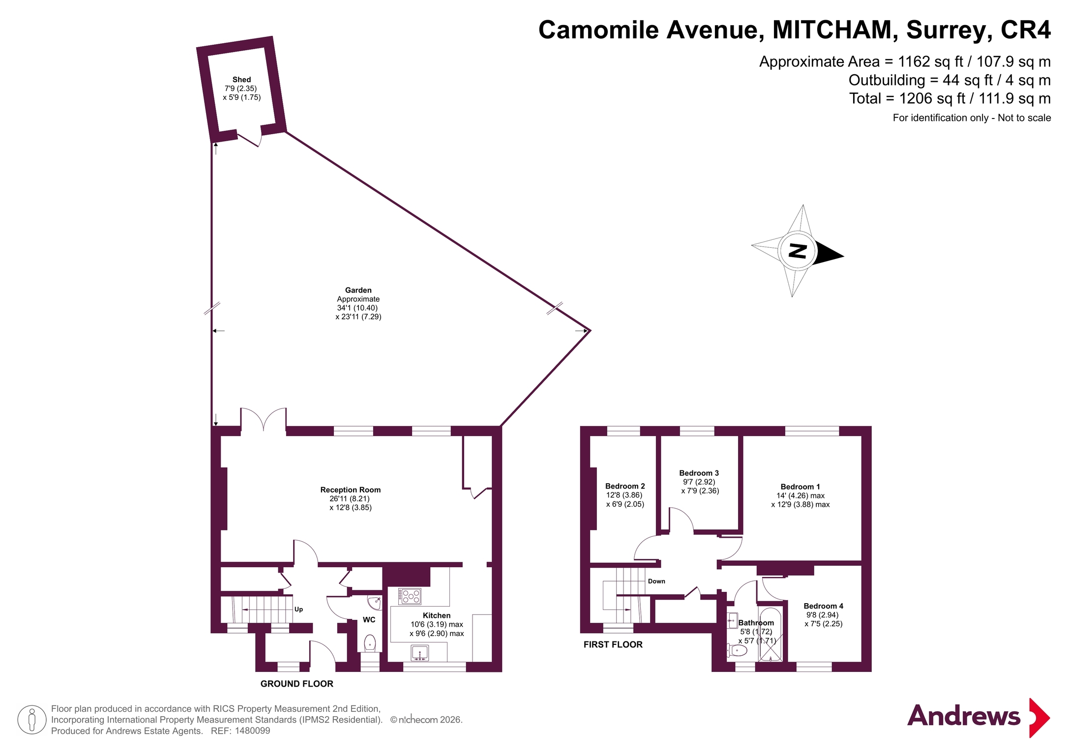 4, Camomile Avenue, Surrey floorplan