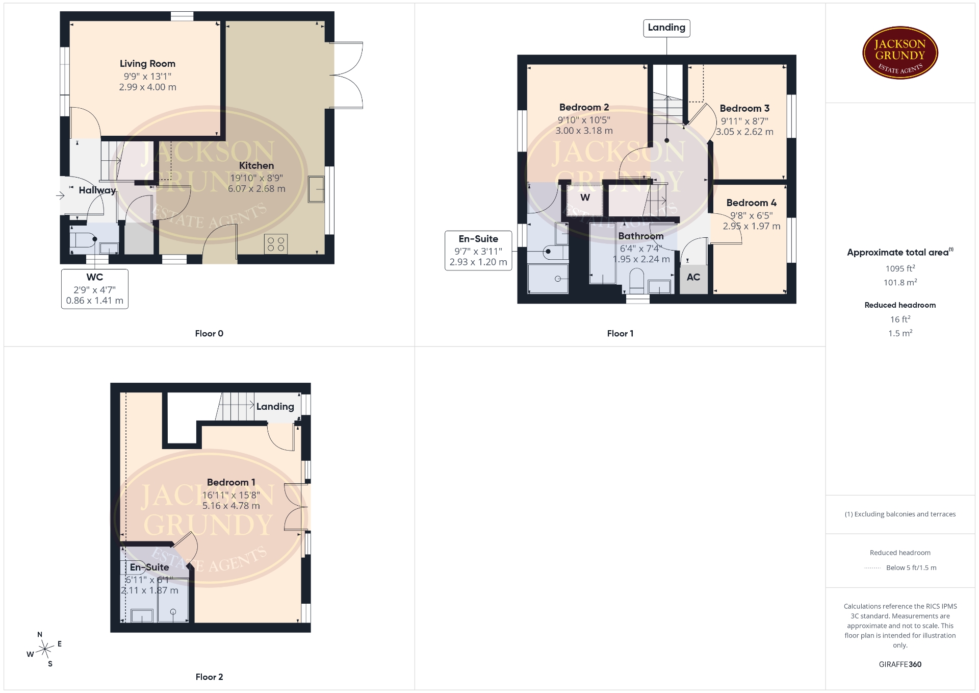 4a, Chestnut Close, Northampton floorplan