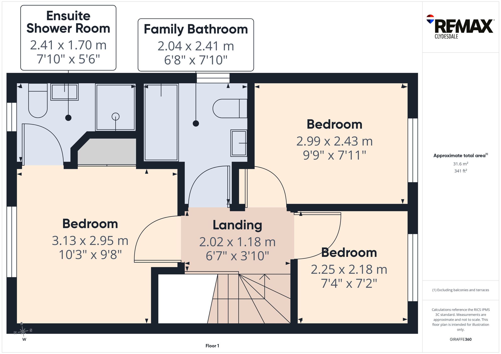 75 Balcastle Crescent, Carluke floorplan
