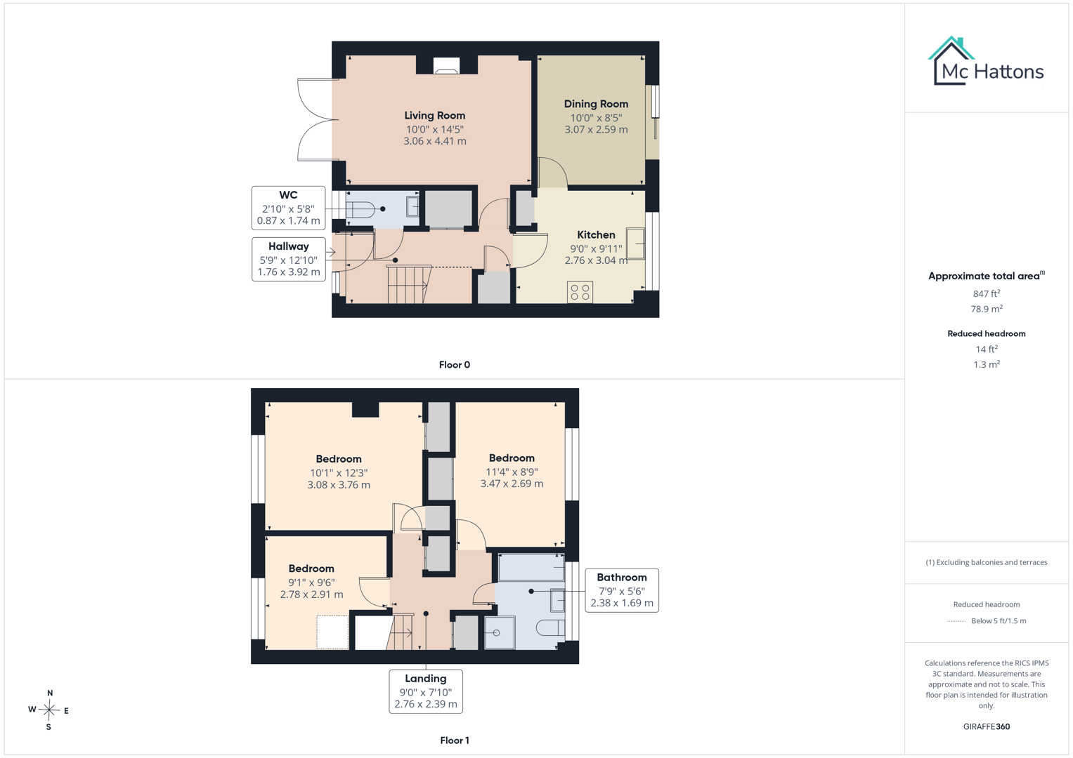 23N, Cefn Road, Bridgend floorplan