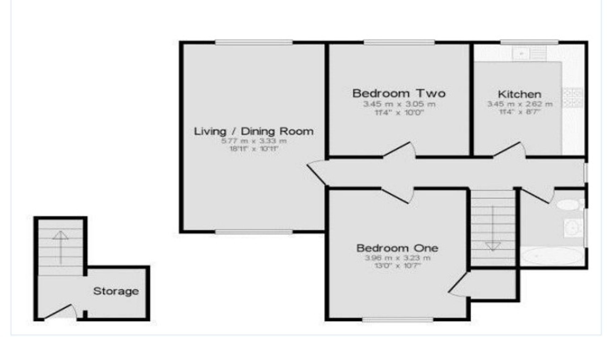 52 Worcester Park Road, Worcester Park floorplan