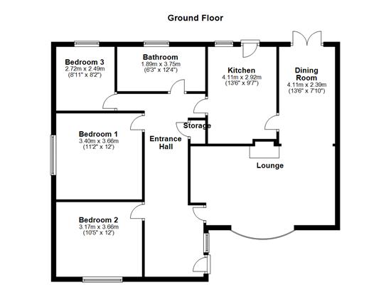 3 Bedrooms Bungalow for sale in Beech Drive, Branton, Doncaster DN3