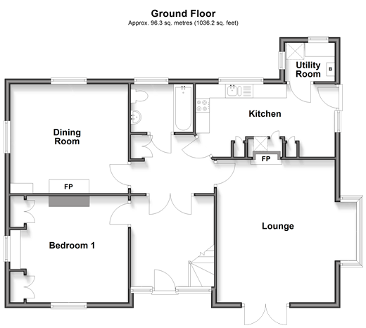 The Street Bearsted, Maidstone floorplan