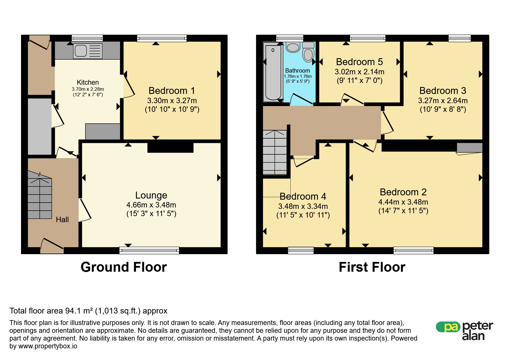42, Conway Road, Swansea floorplan