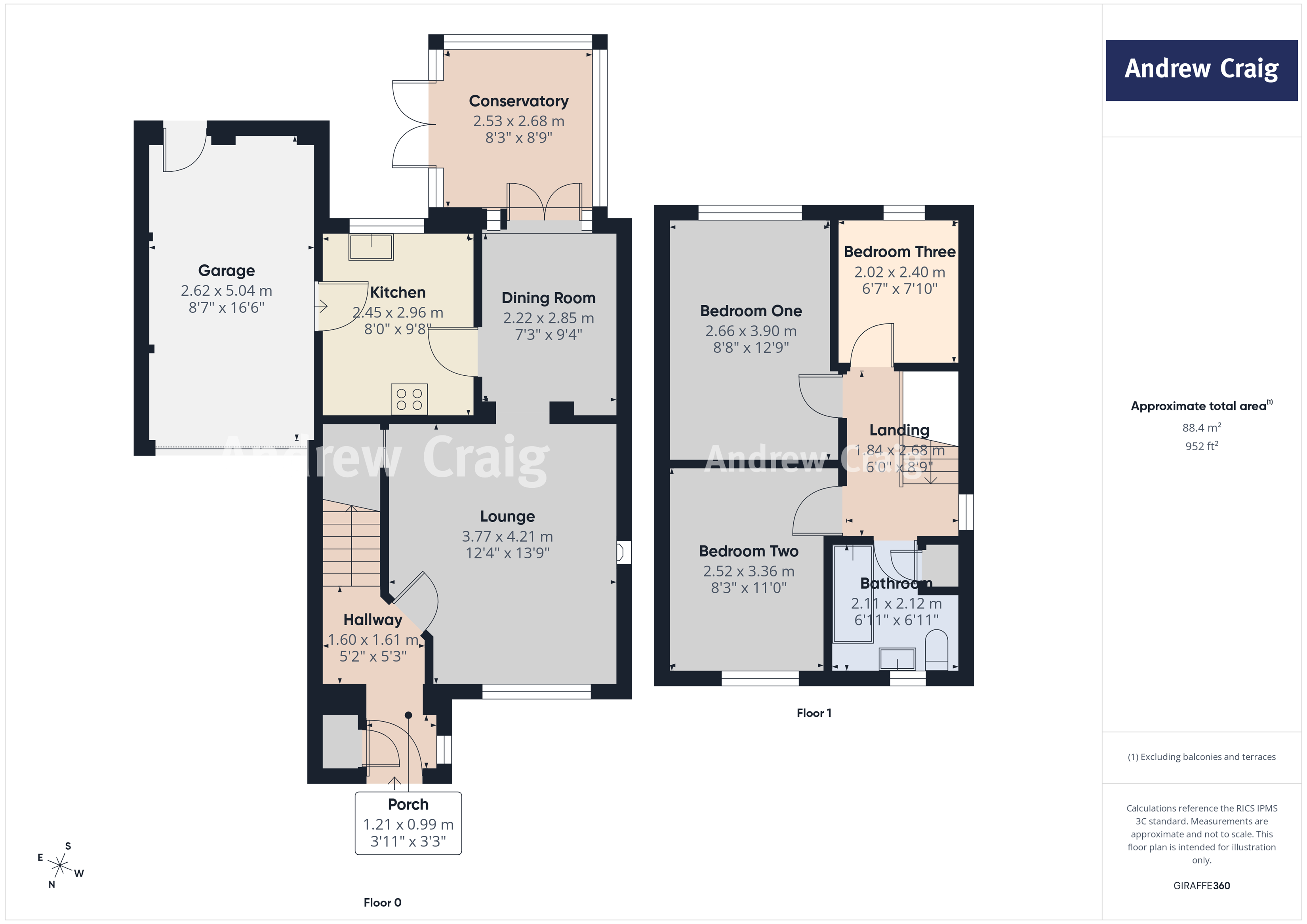 102 Beaconside, South Shields floorplan