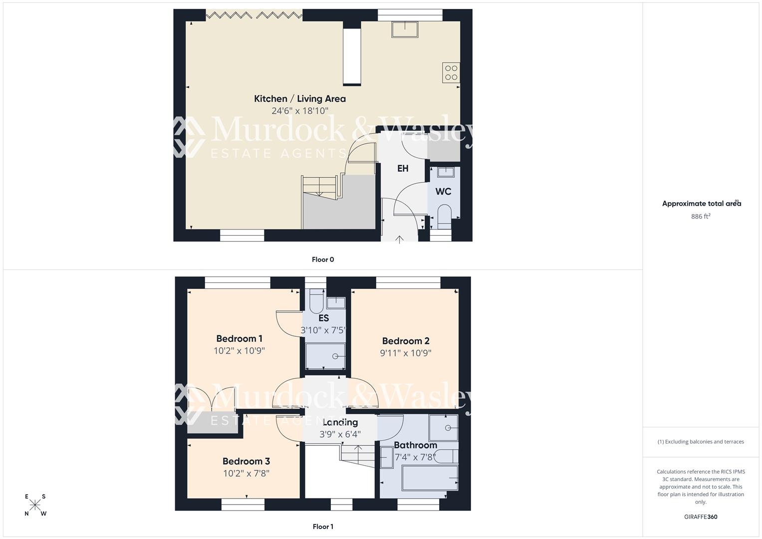 1, Elver Close, Gloucester floorplan