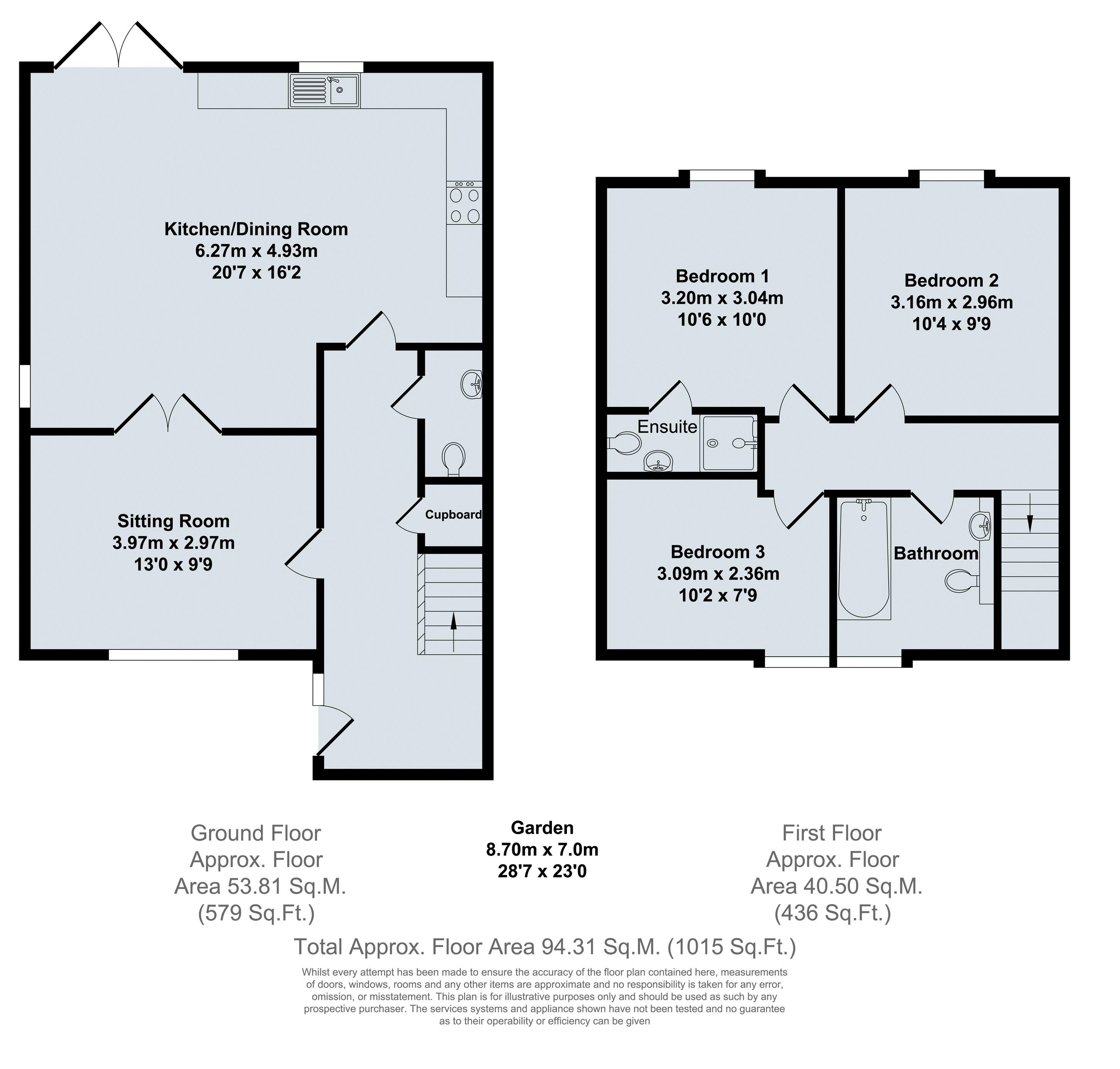 3 Bedrooms Semi-detached house for sale in Trent Road, Didcot OX11