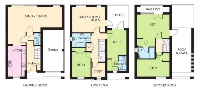 25, Macauley Drive, Eastbourne floorplan
