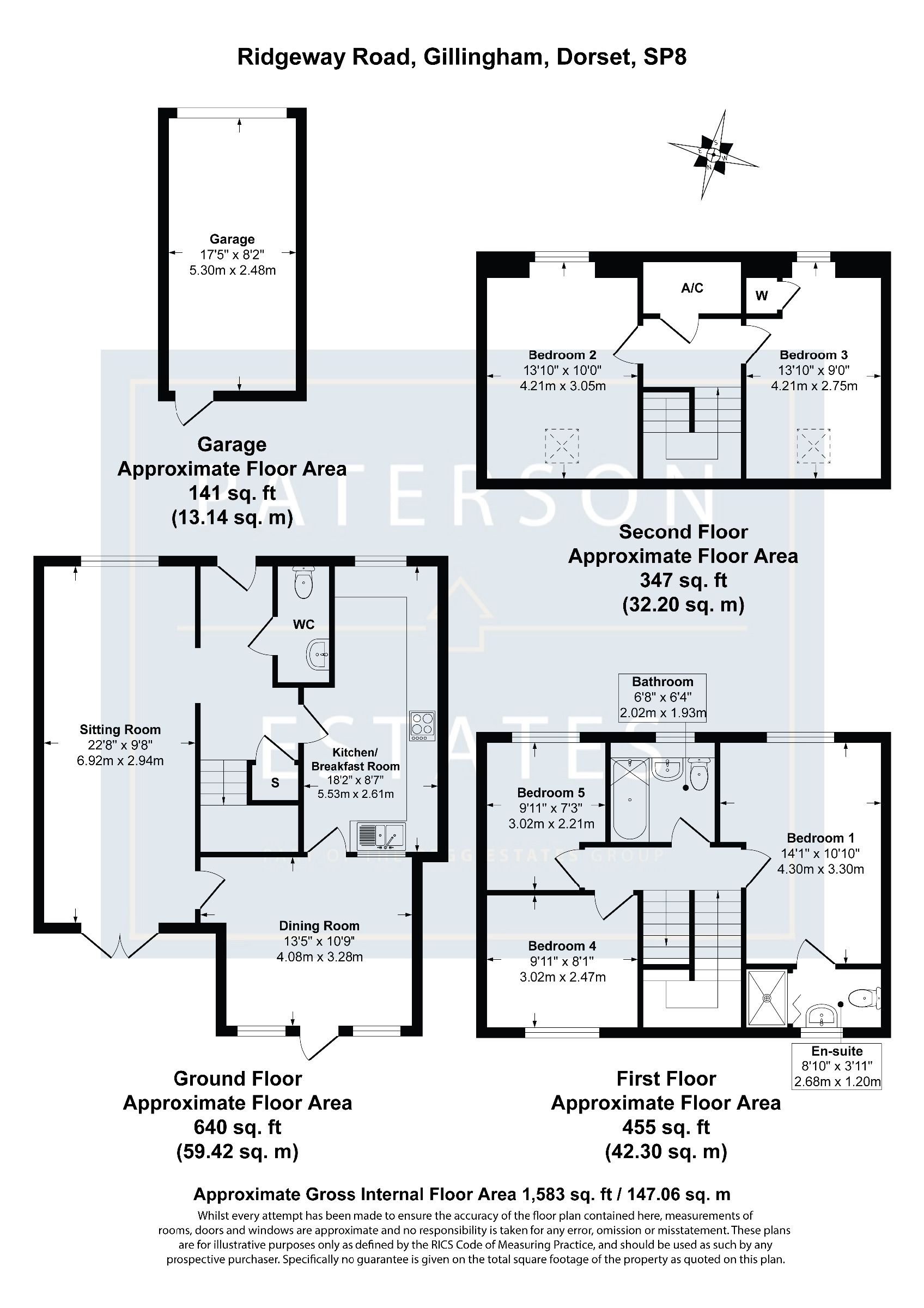 6 Ridgeway Road, Gillingham floorplan