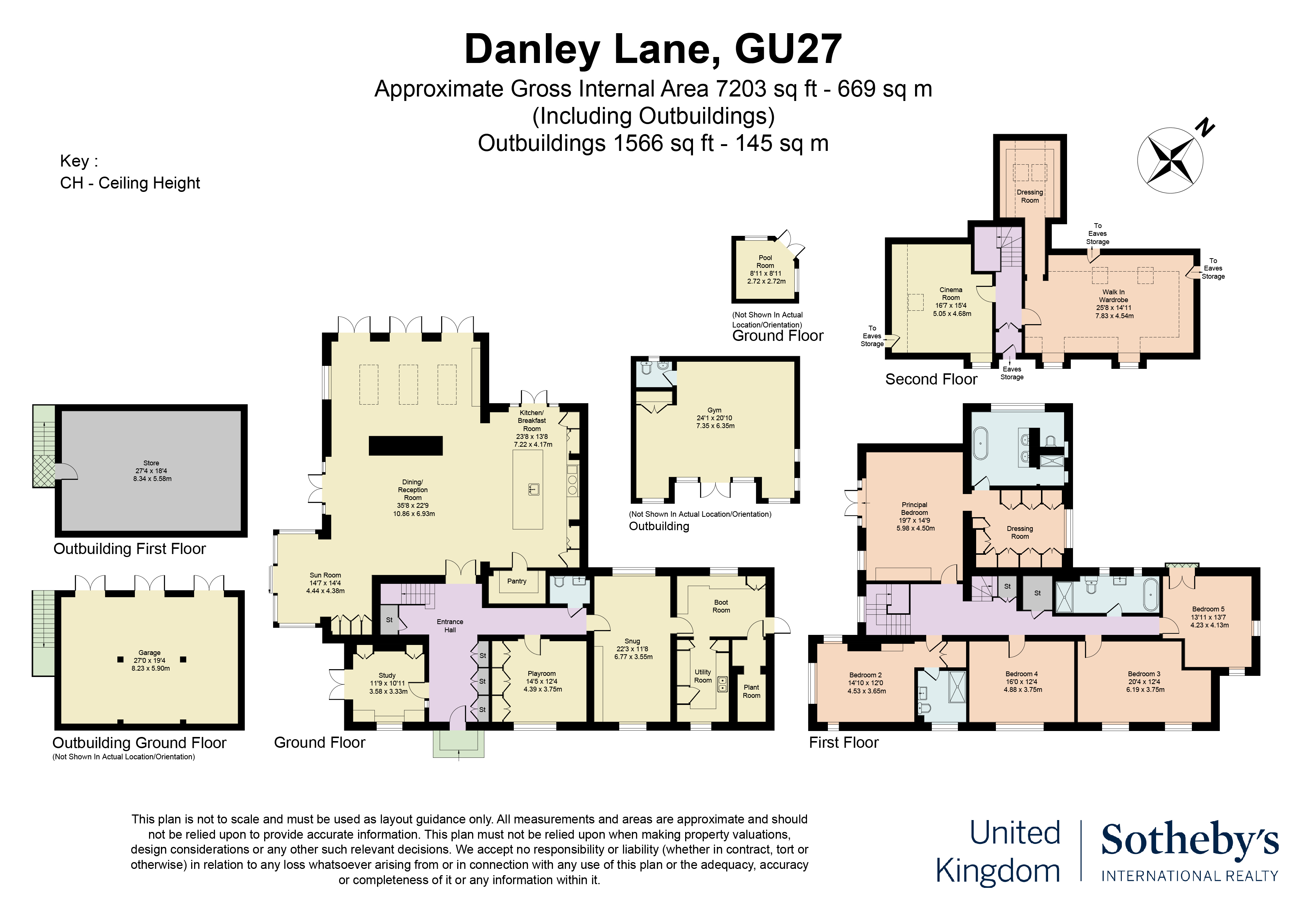 Danley, Danley Lane, Surrey floorplan