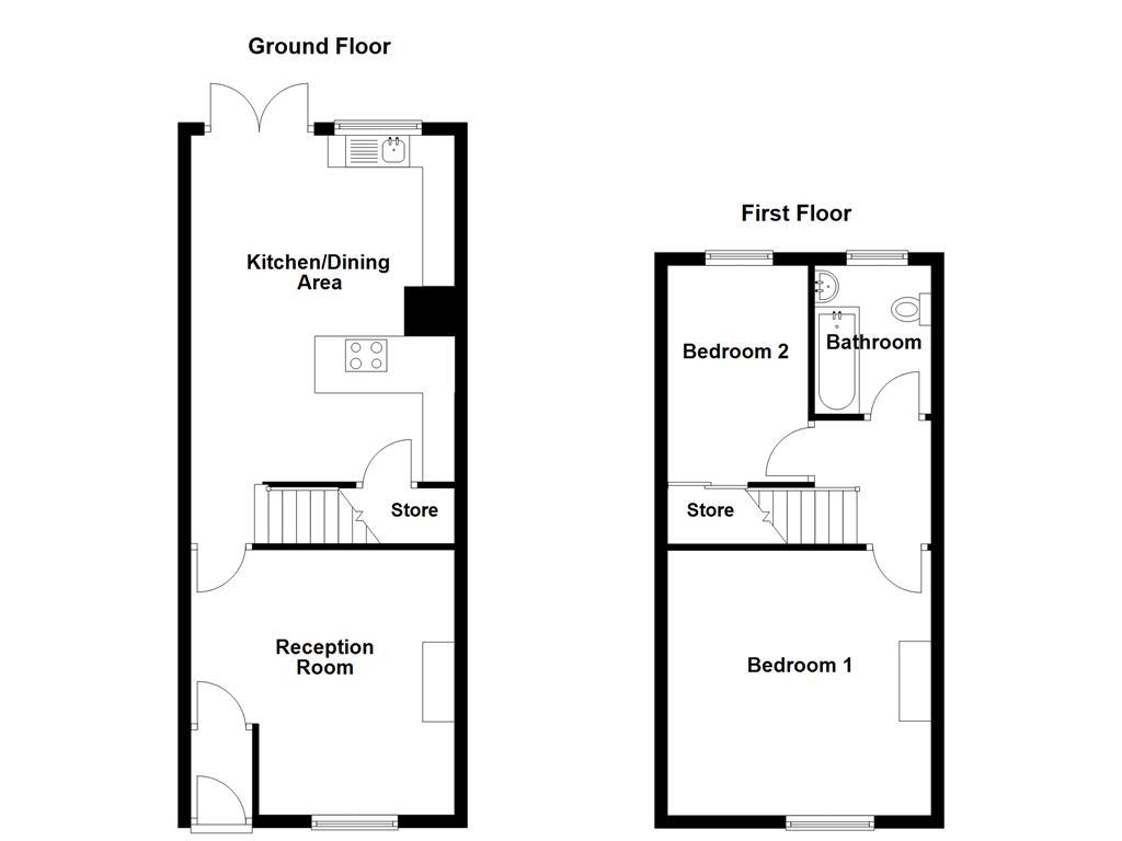 Commercial Street, Rishton floorplan