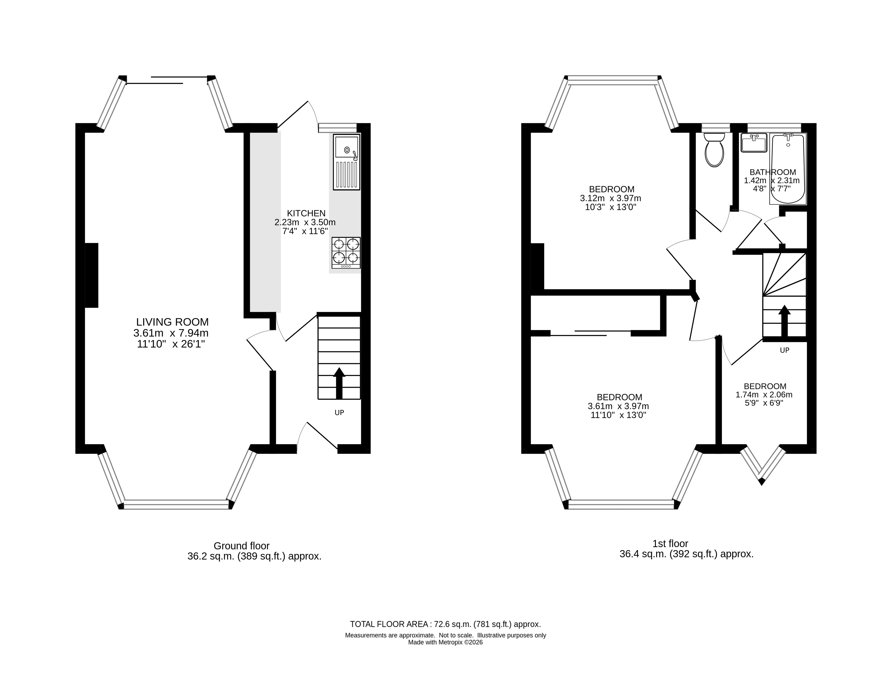 30, Seymour Avenue, Morden floorplan