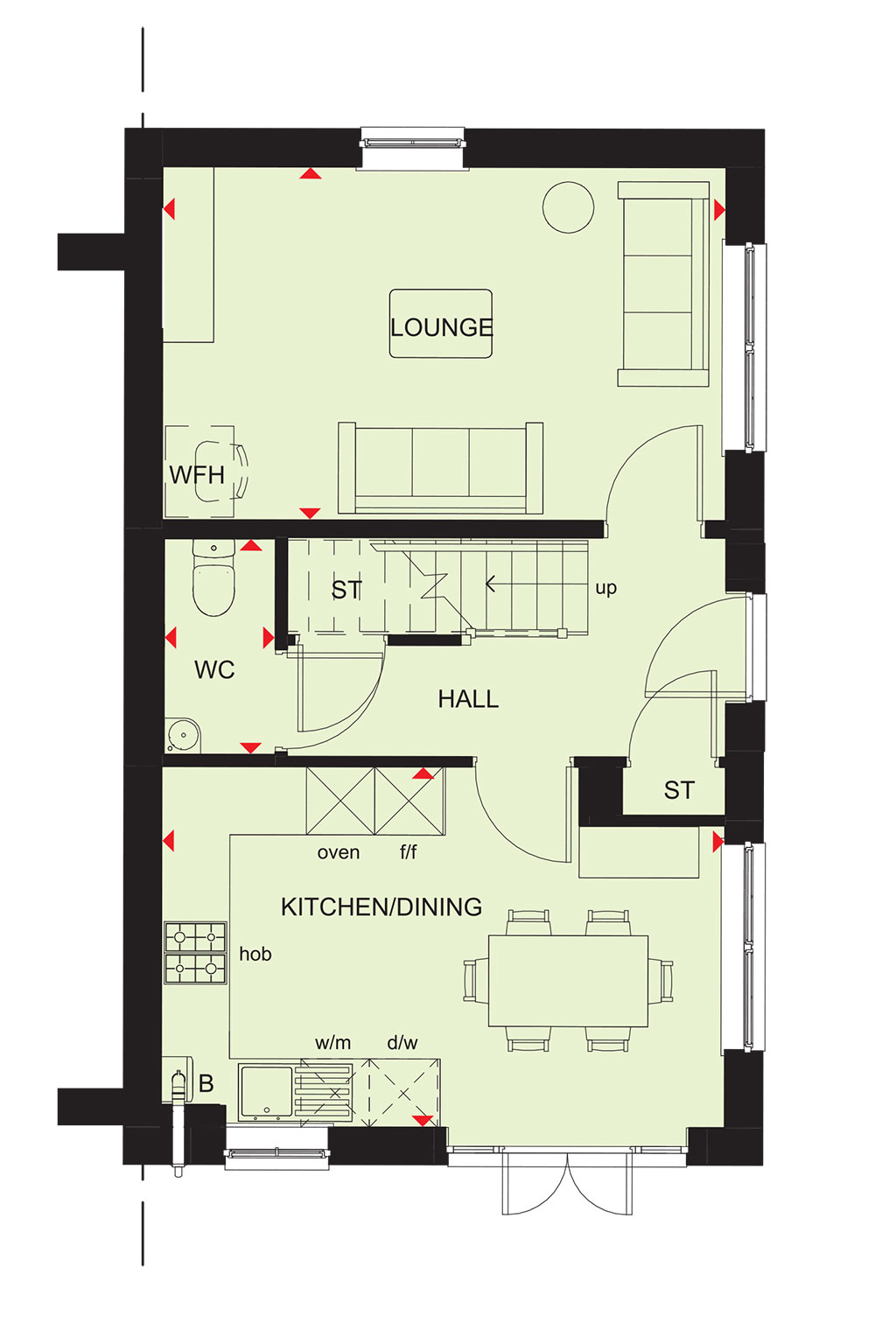 Bromyard Road, Rushwick, Worcester floorplan