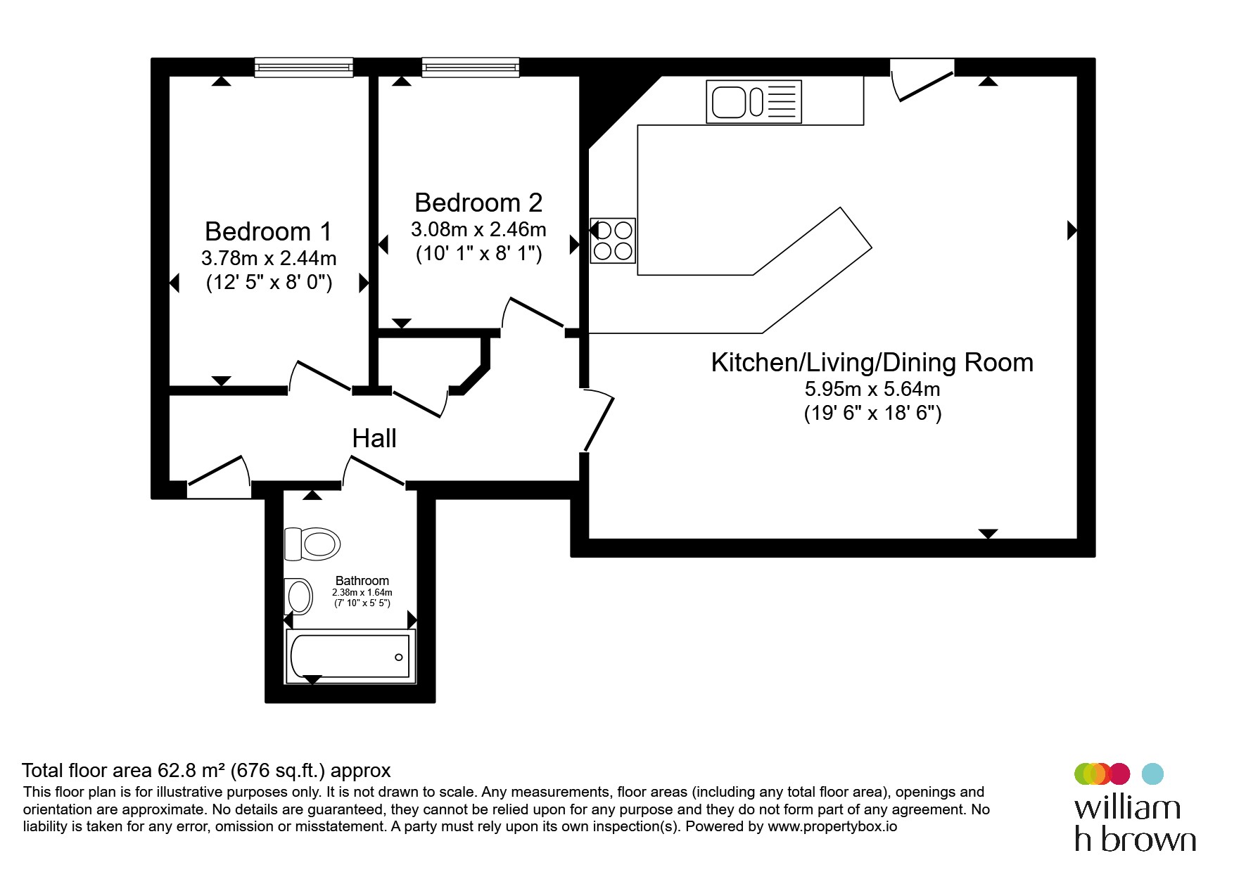 28, Buryfield Maltings, Ware floorplan