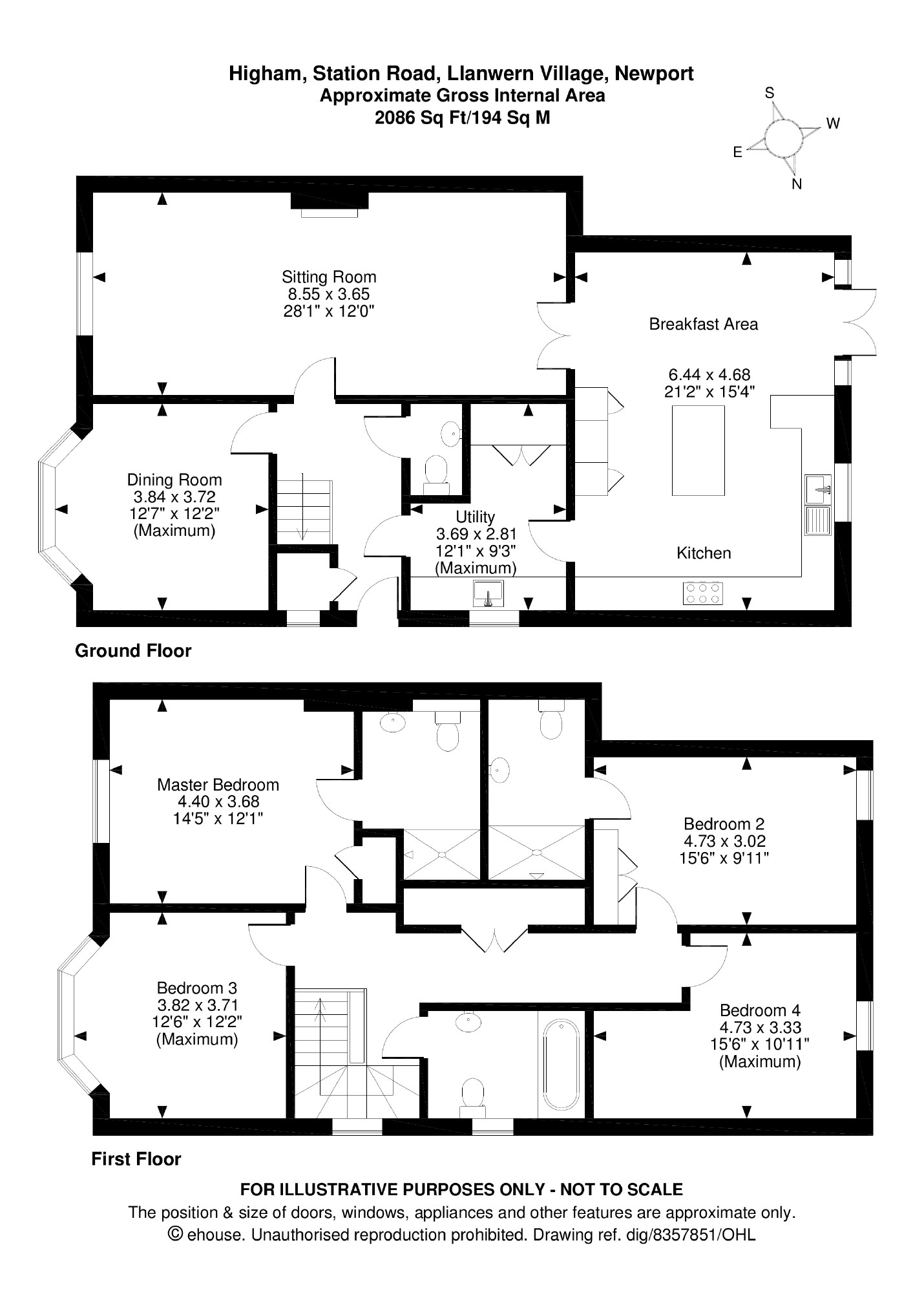 4 Bedrooms Semi-detached house for sale in Station Road, Llanwern, Newport NP18