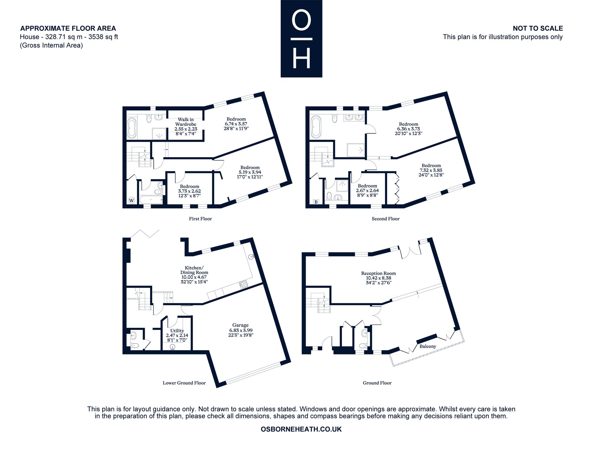 13 Beechcroft Close, Ascot floorplan