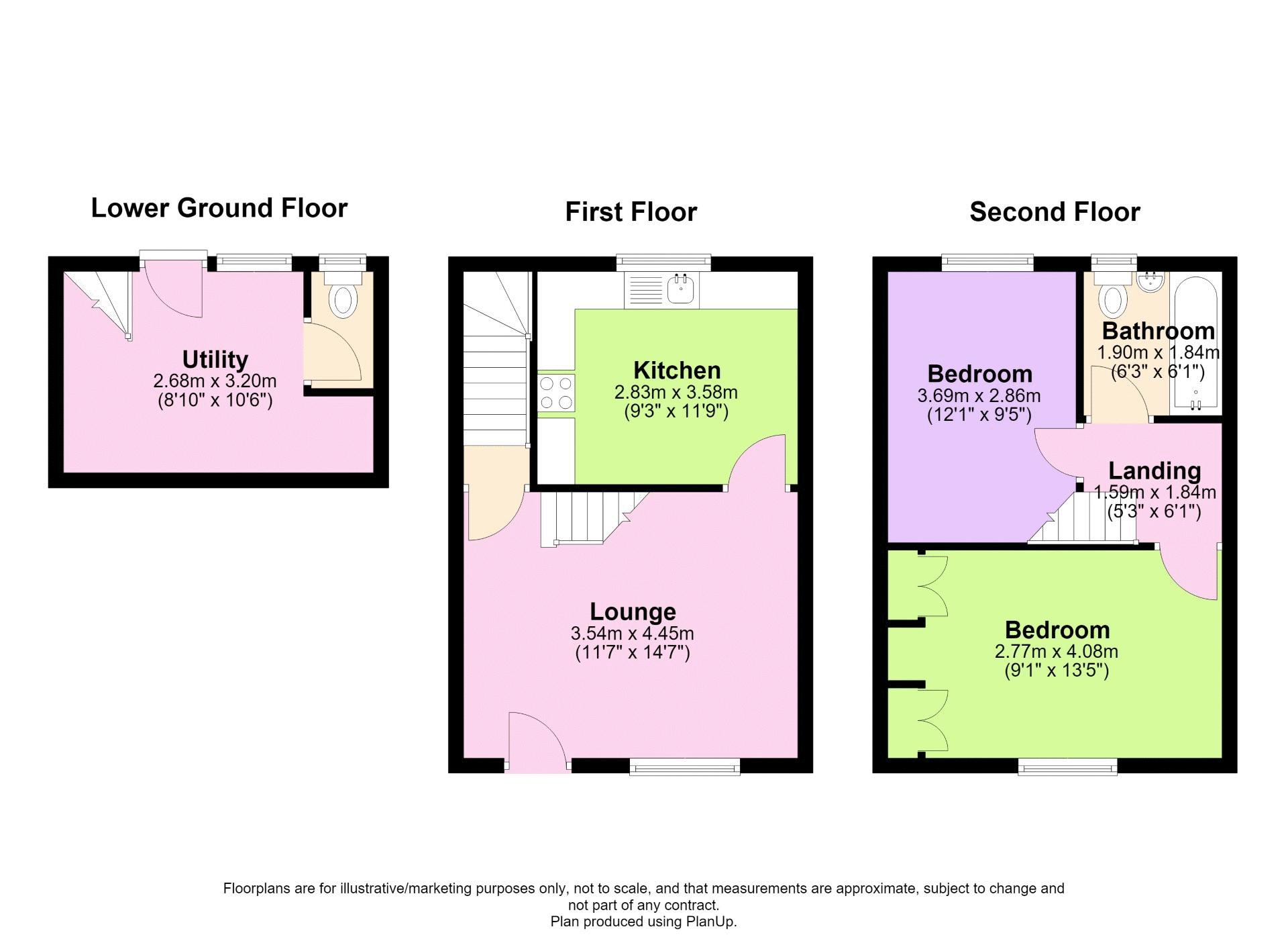11, Jones Street, Newport floorplan