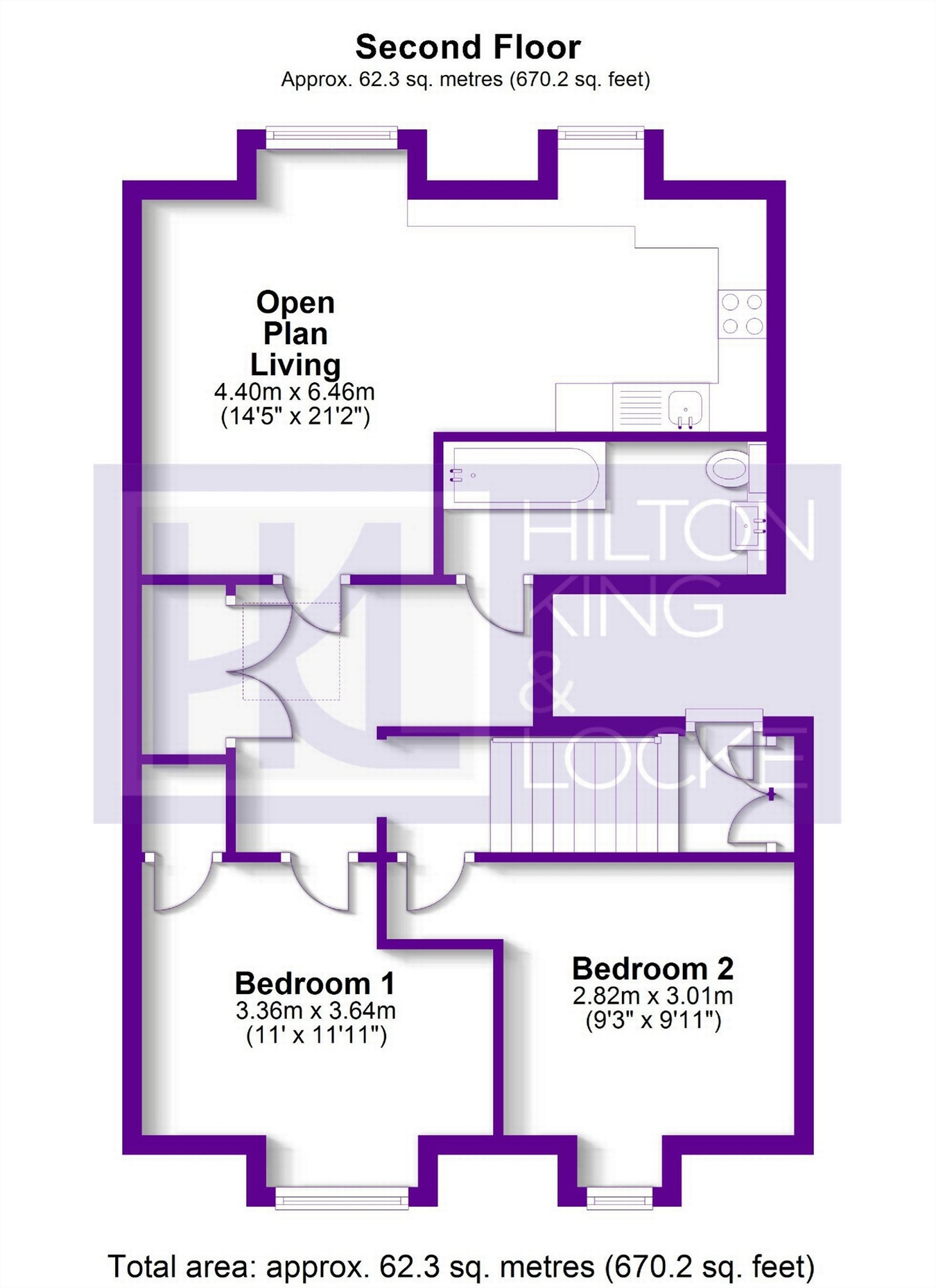 2 Bedrooms Flat for sale in Sherriff House, The Broadway, Farnham Common, Buckinghamshire SL2